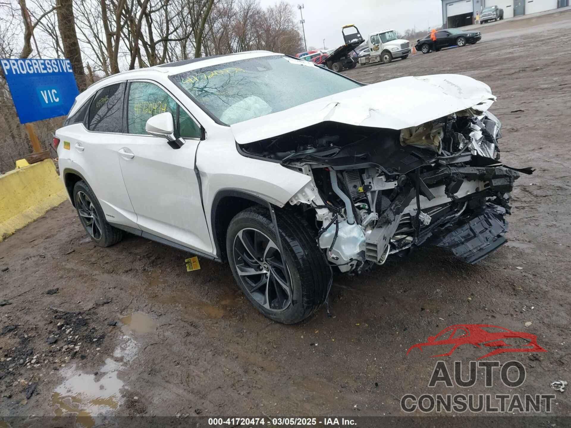 LEXUS RX 450H 2019 - 2T2BGMCA1KC037143
