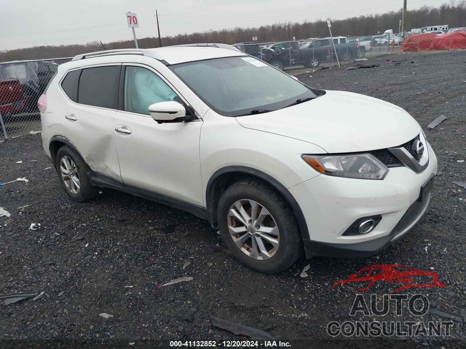 NISSAN ROGUE 2016 - KNMAT2MV6GP670909