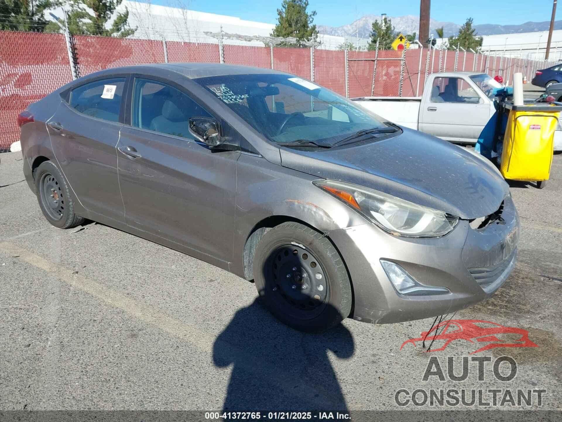 HYUNDAI ELANTRA 2016 - 5NPDH4AE2GH753053