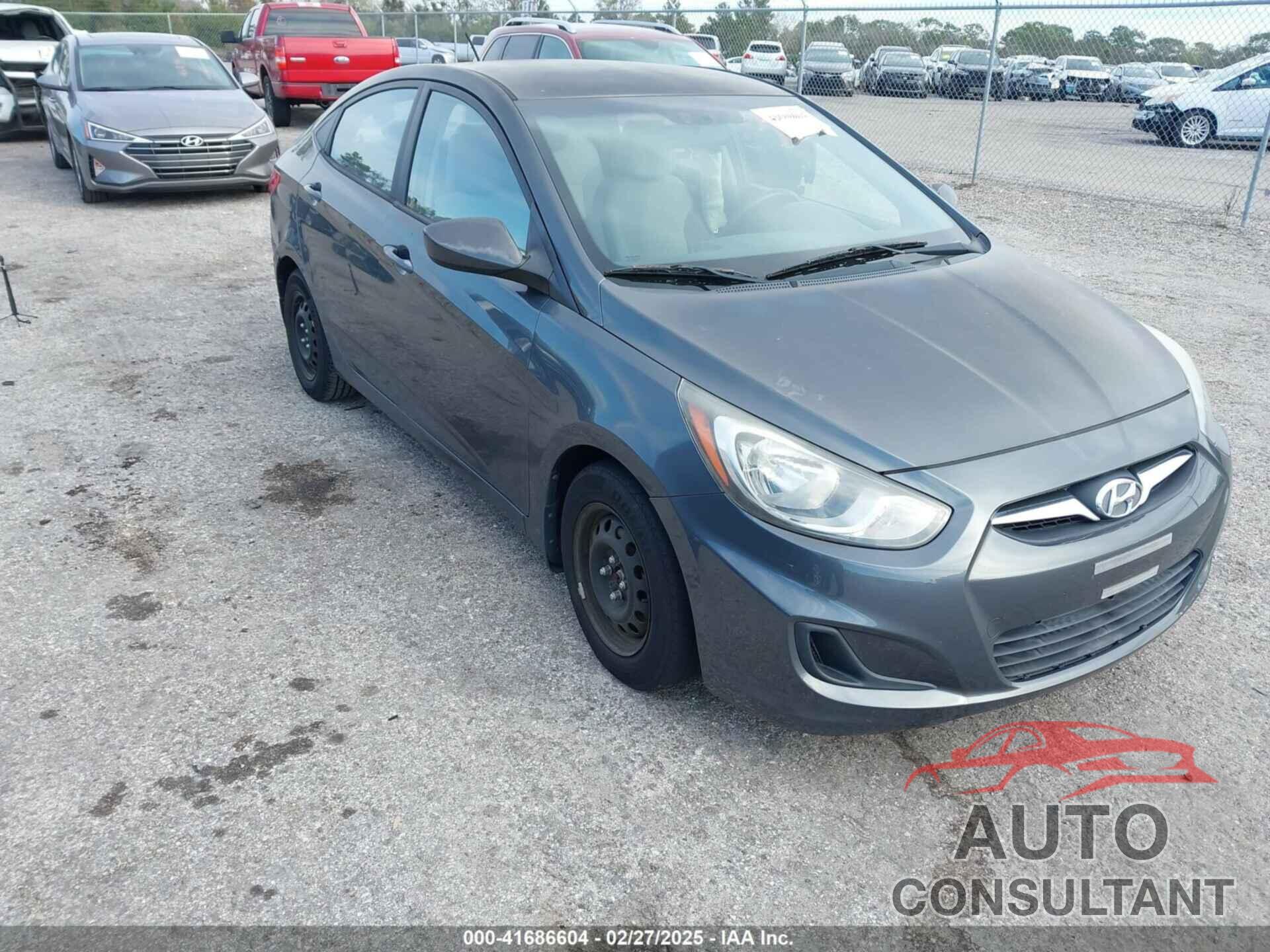 HYUNDAI ACCENT 2012 - KMHCT4AE3CU183067