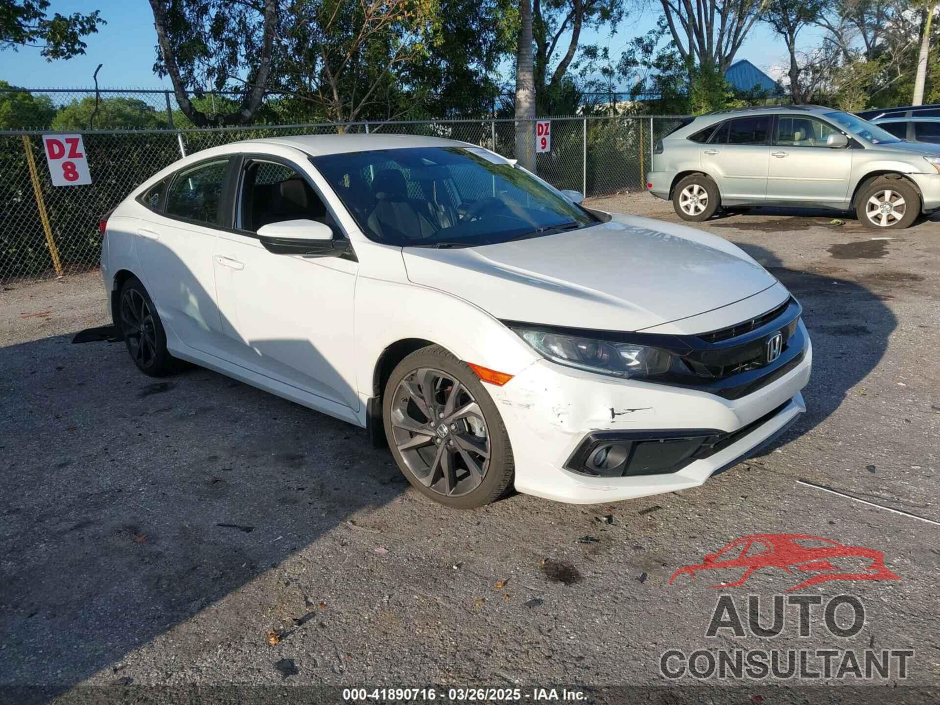 HONDA CIVIC 2021 - 2HGFC2F84MH526838