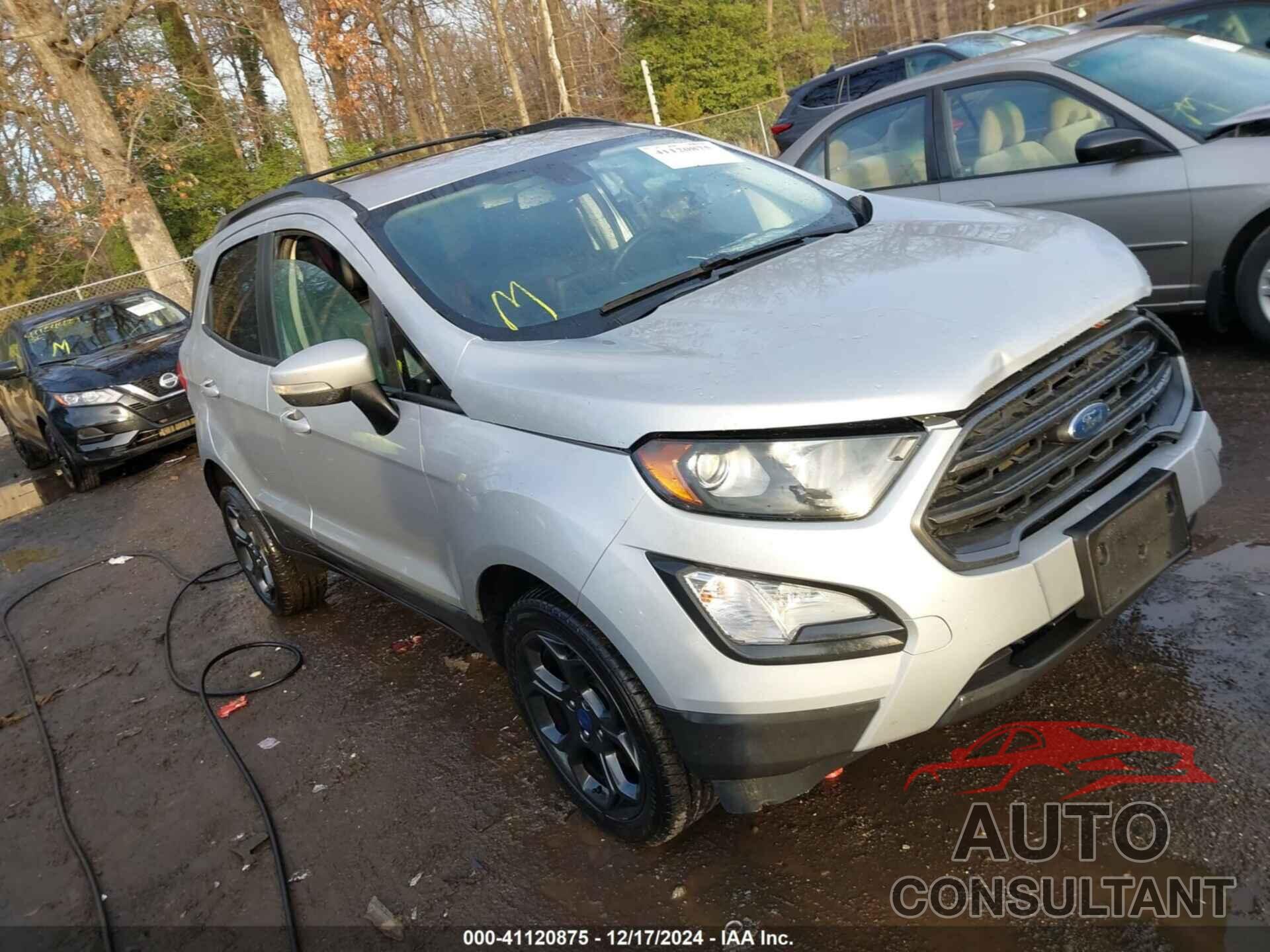 FORD ECOSPORT 2018 - MAJ6P1CL1JC189183