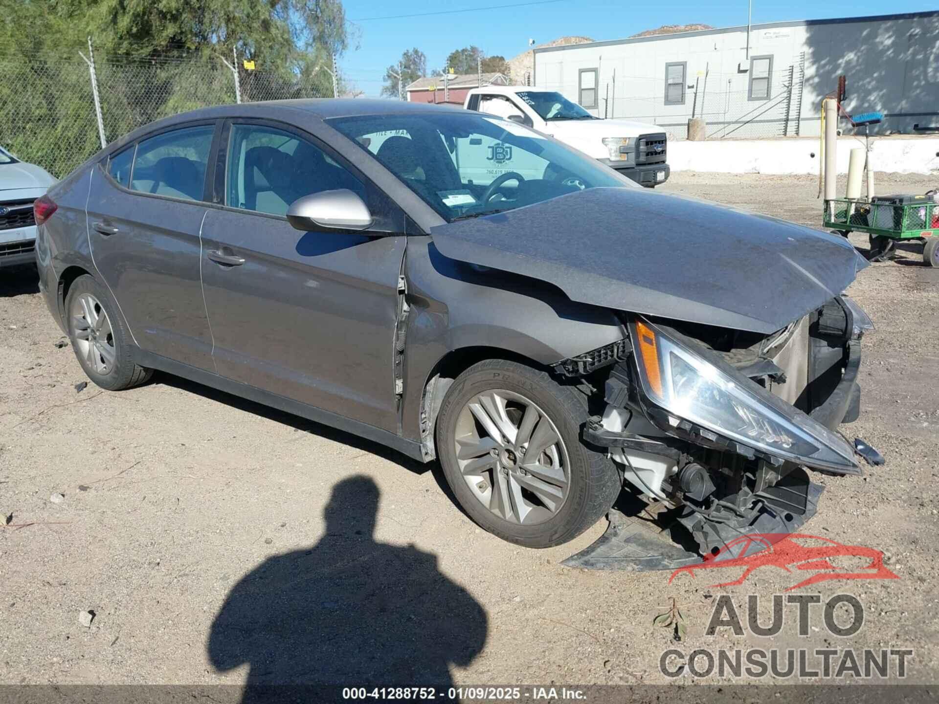 HYUNDAI ELANTRA 2020 - KMHD84LF9LU988437