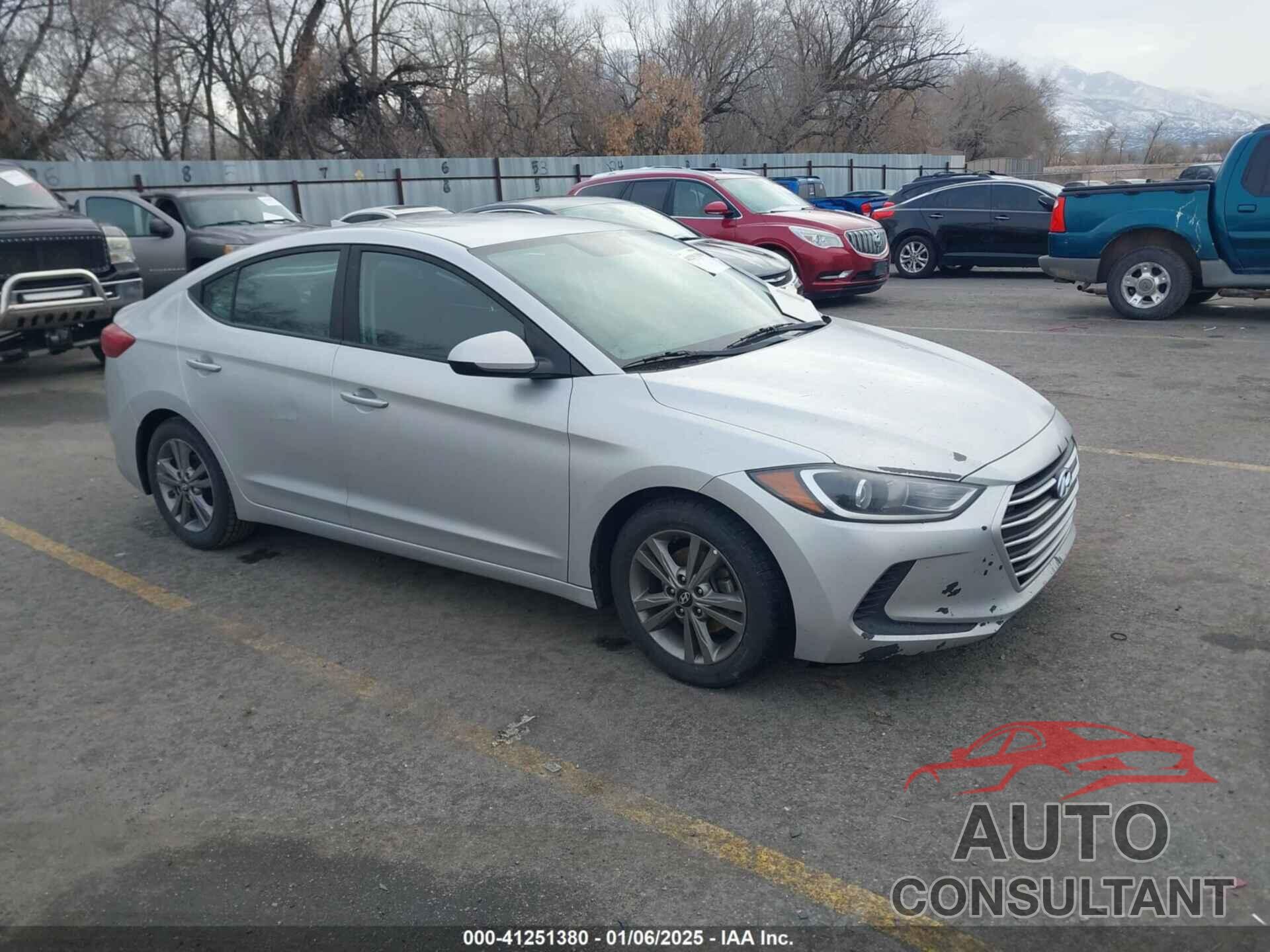 HYUNDAI ELANTRA 2018 - 5NPD84LF8JH279204