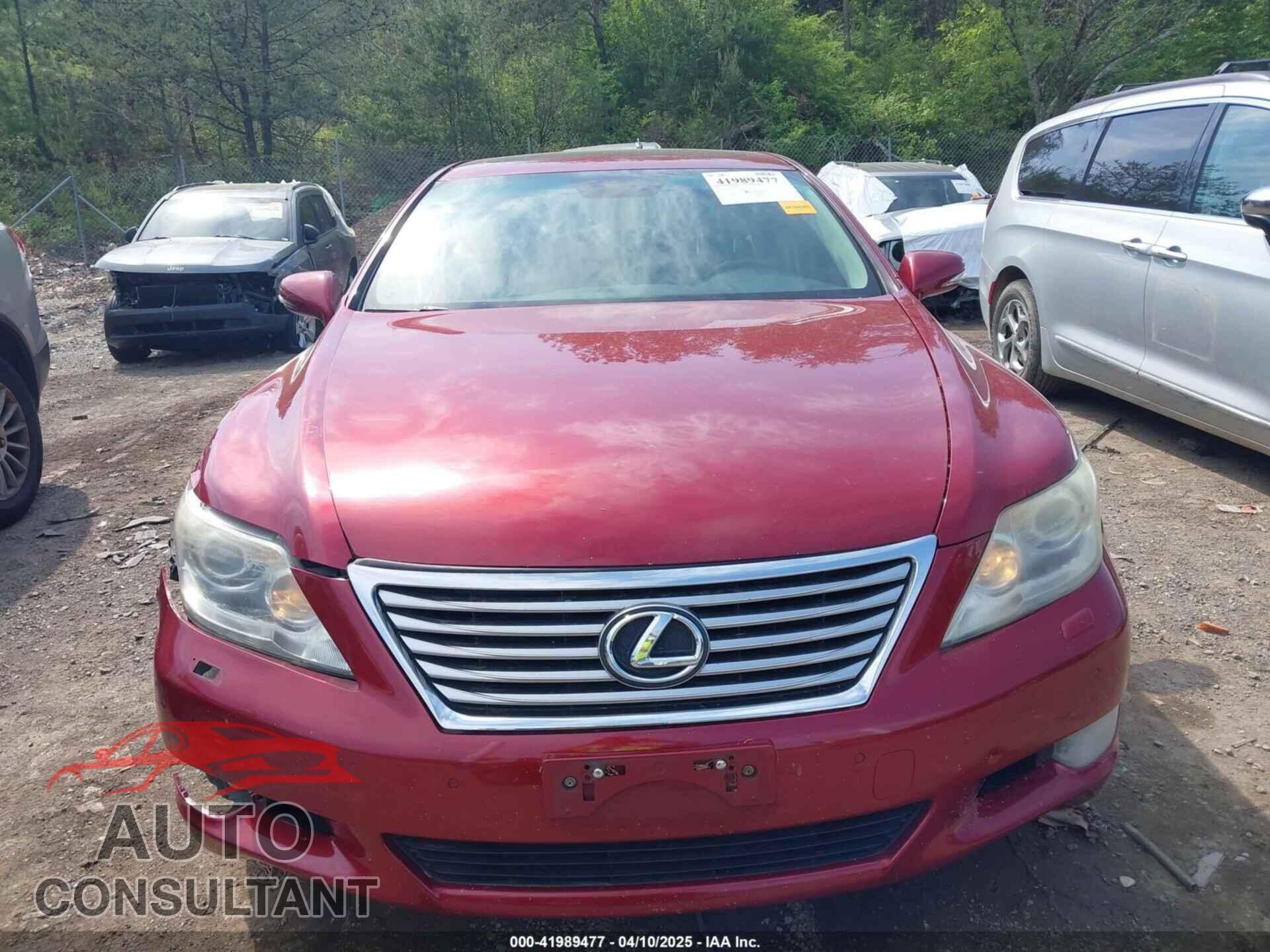 LEXUS LS 460 2012 - JTHBL5EF9C5113574