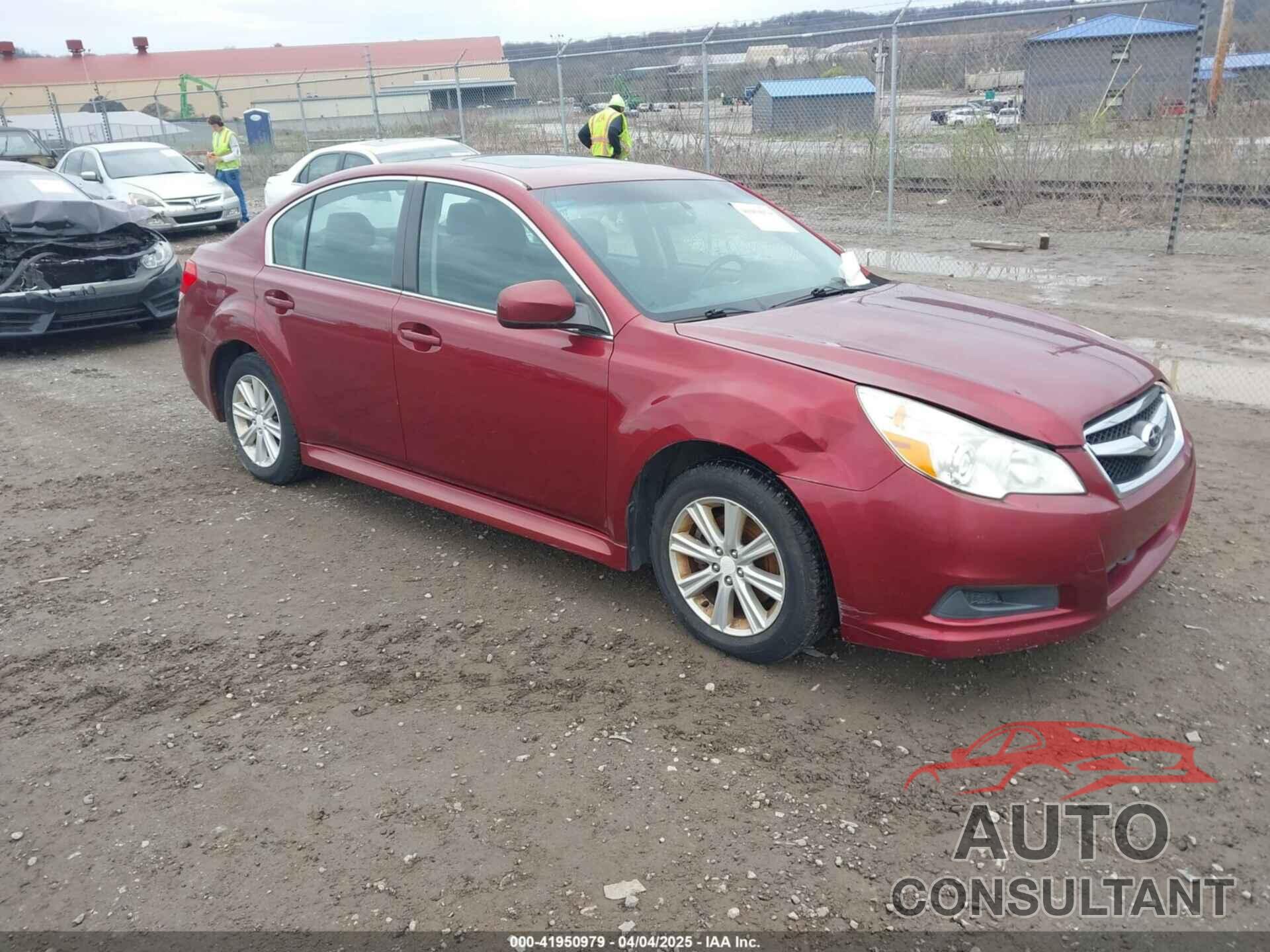 SUBARU LEGACY 2010 - 4S3BMBG67A3241167
