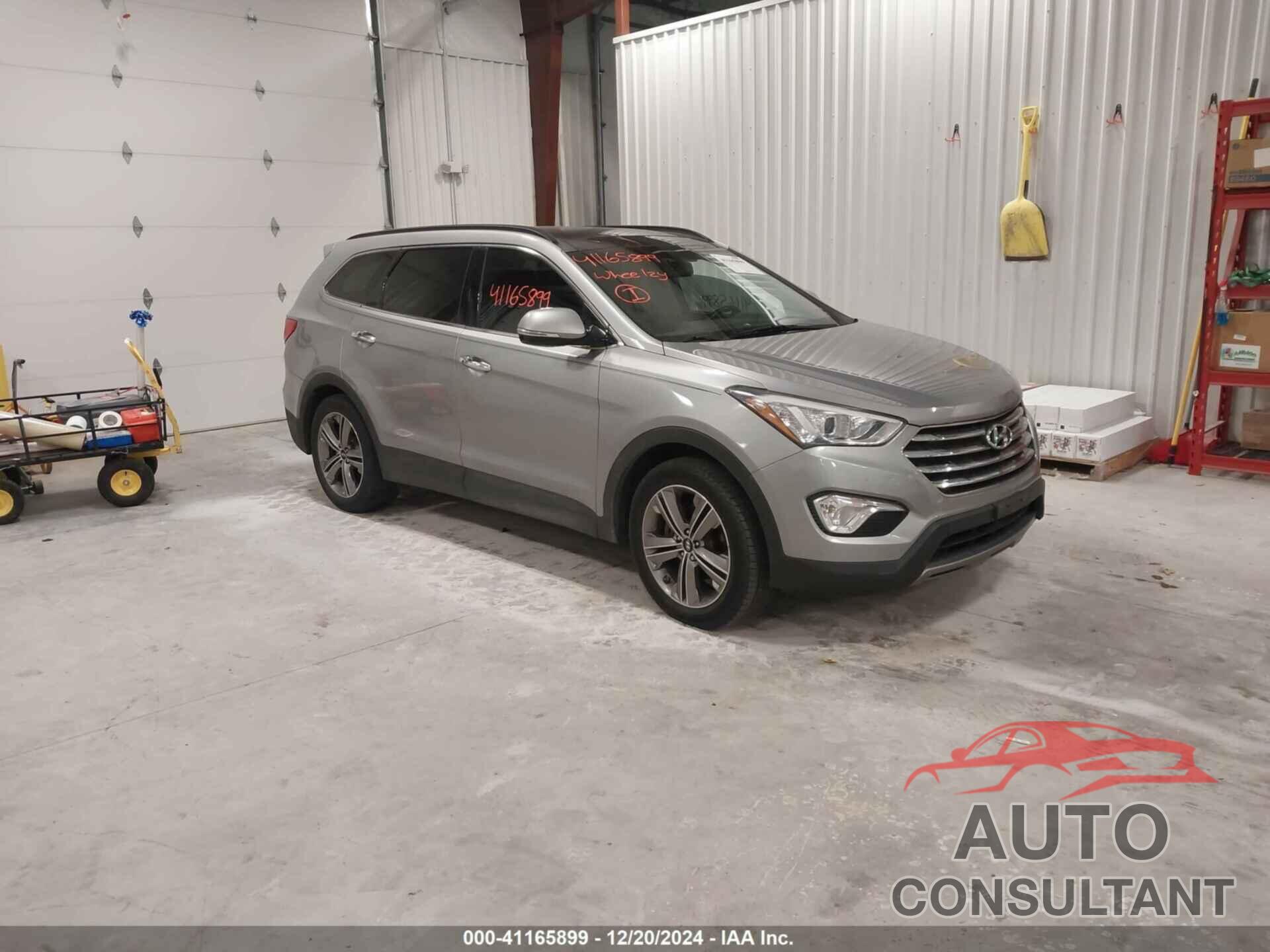 HYUNDAI SANTA FE 2013 - KM8SR4HF5DU004716