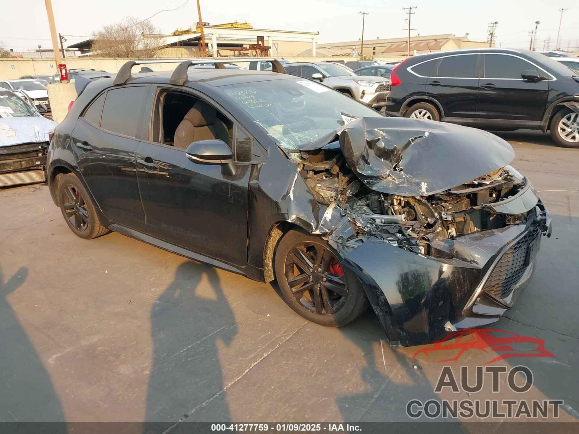 TOYOTA COROLLA 2019 - JTNK4RBE8K3013229