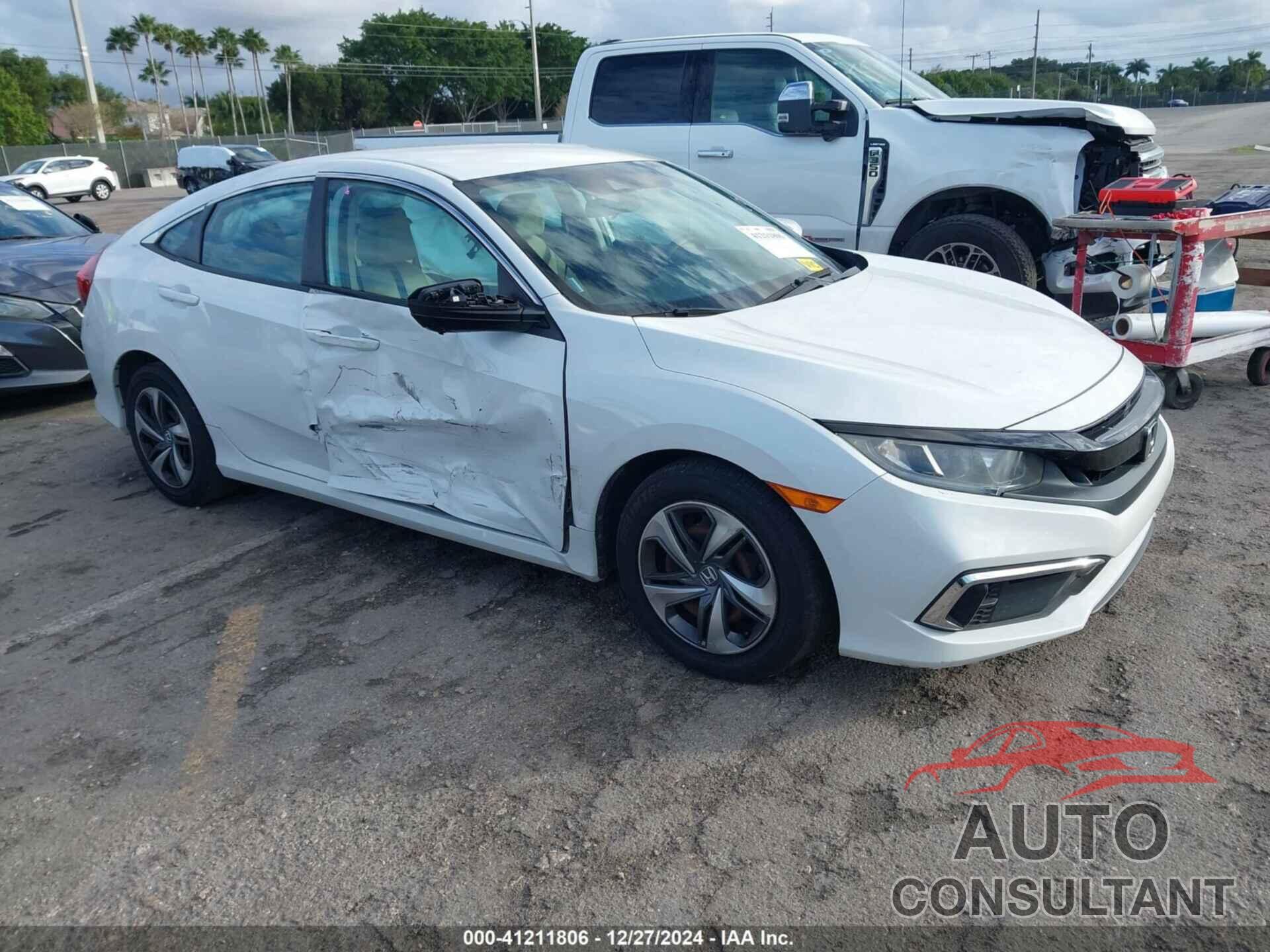 HONDA CIVIC 2019 - 2HGFC2F63KH593328