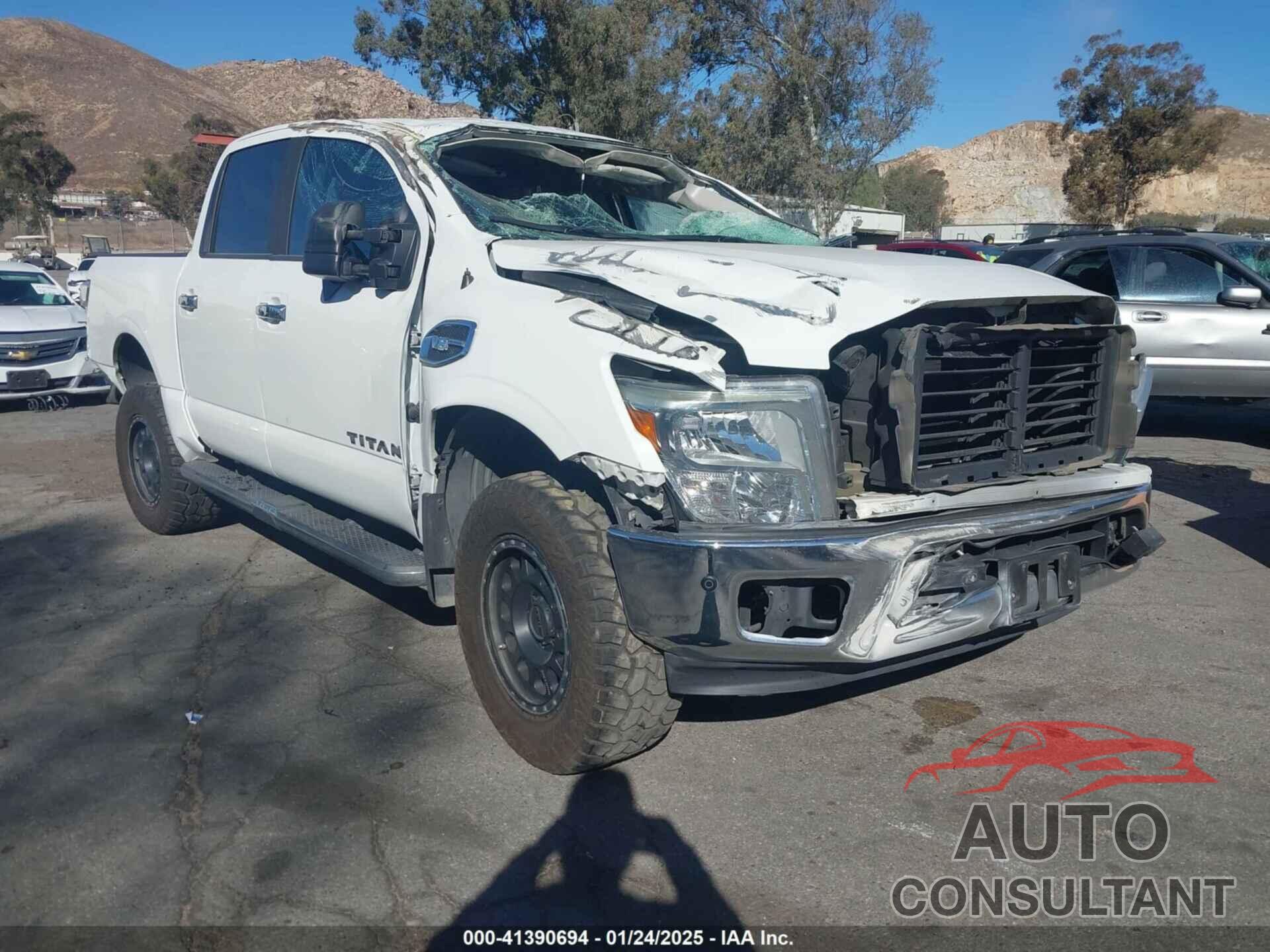 NISSAN TITAN 2017 - 1N6AA1E6XHN524627