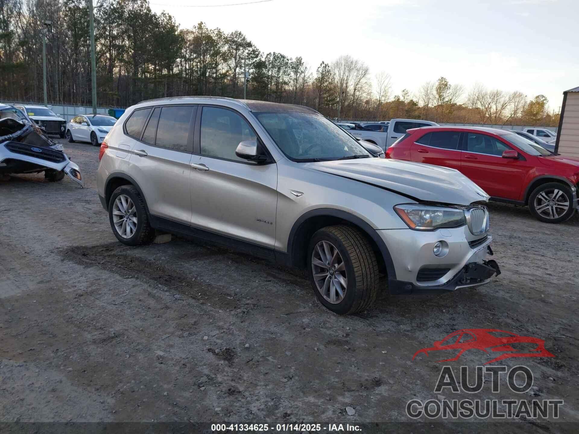 BMW X3 2015 - 5UXWX9C56F0D56271