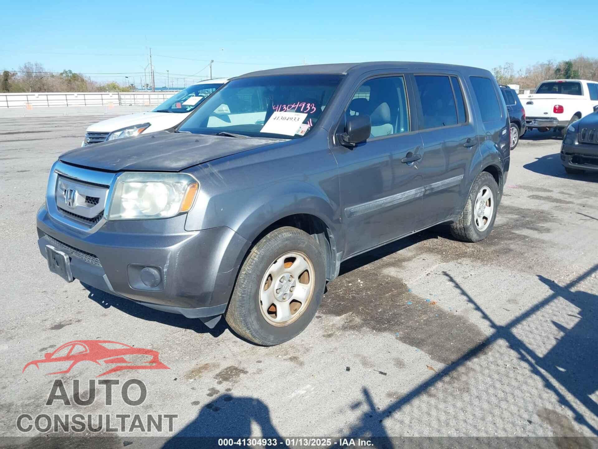 HONDA PILOT 2011 - 5FNYF3H24BB022435