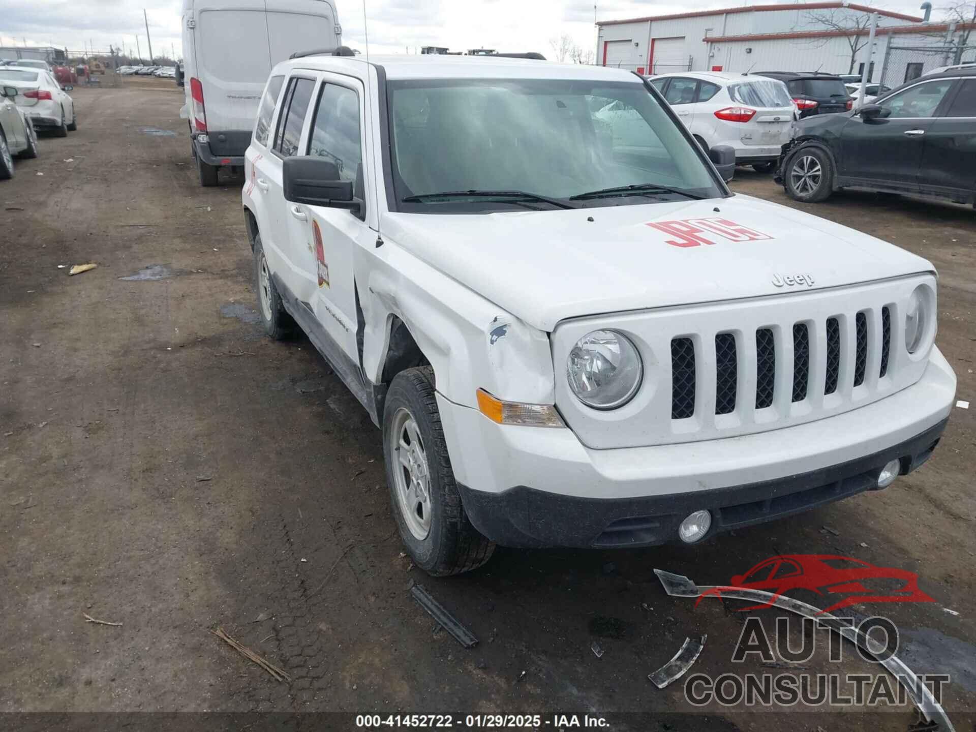 JEEP PATRIOT 2017 - 1C4NJRBBXHD135867