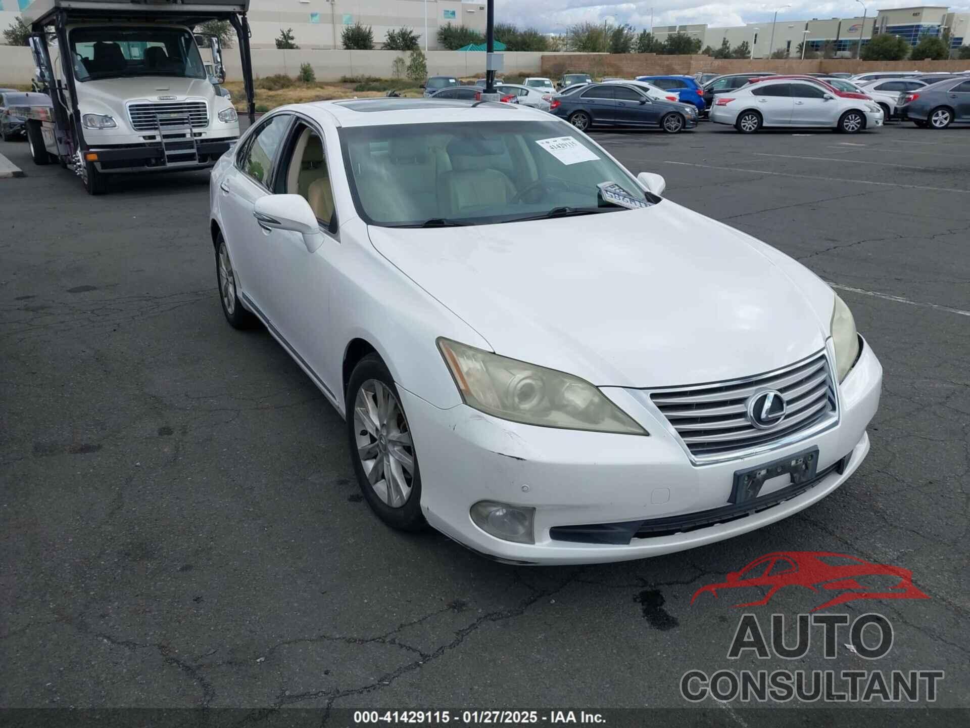 LEXUS ES 350 2011 - JTHBK1EG5B2415738