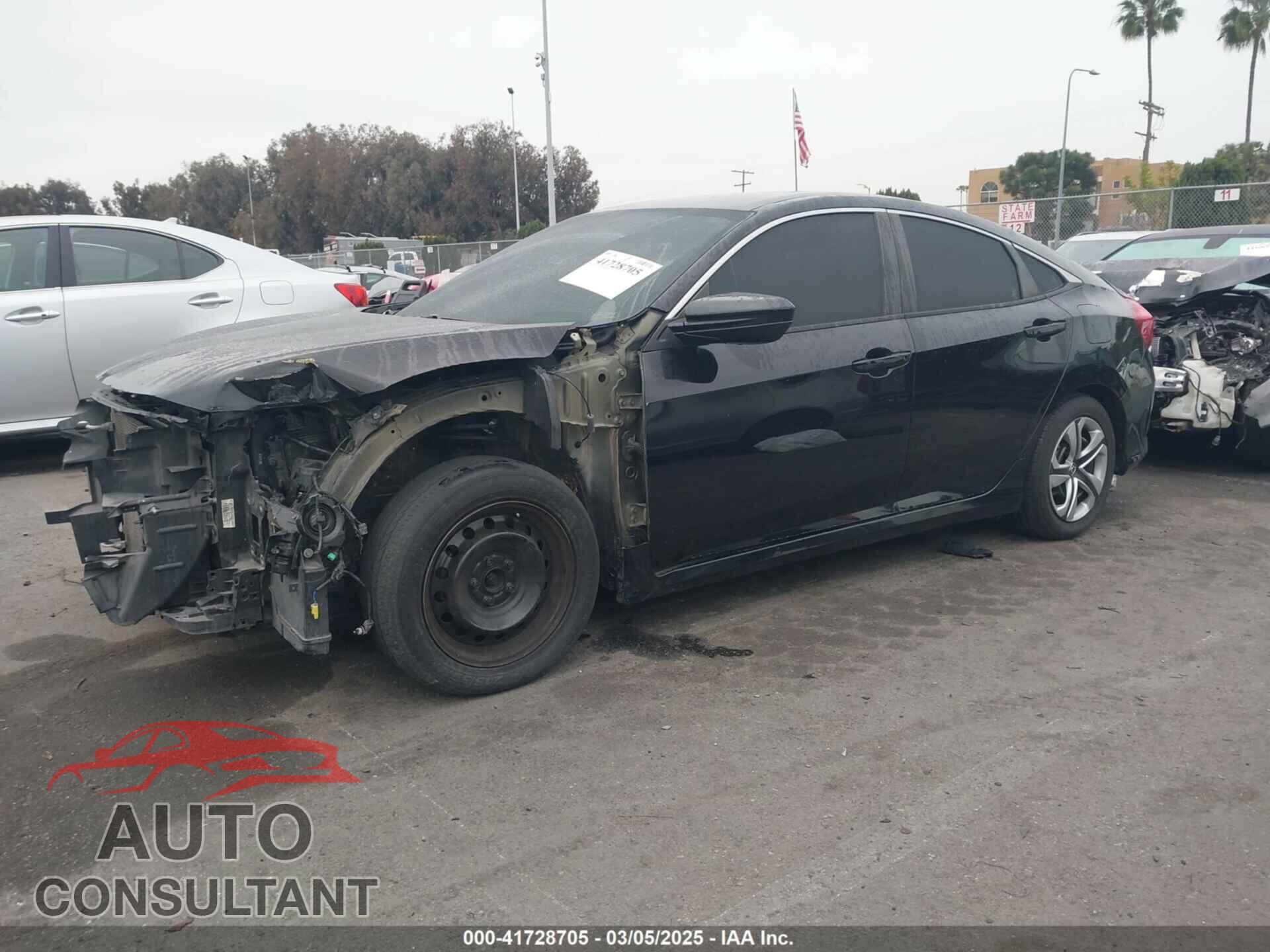 HONDA CIVIC 2018 - 2HGFC2F51JH603473