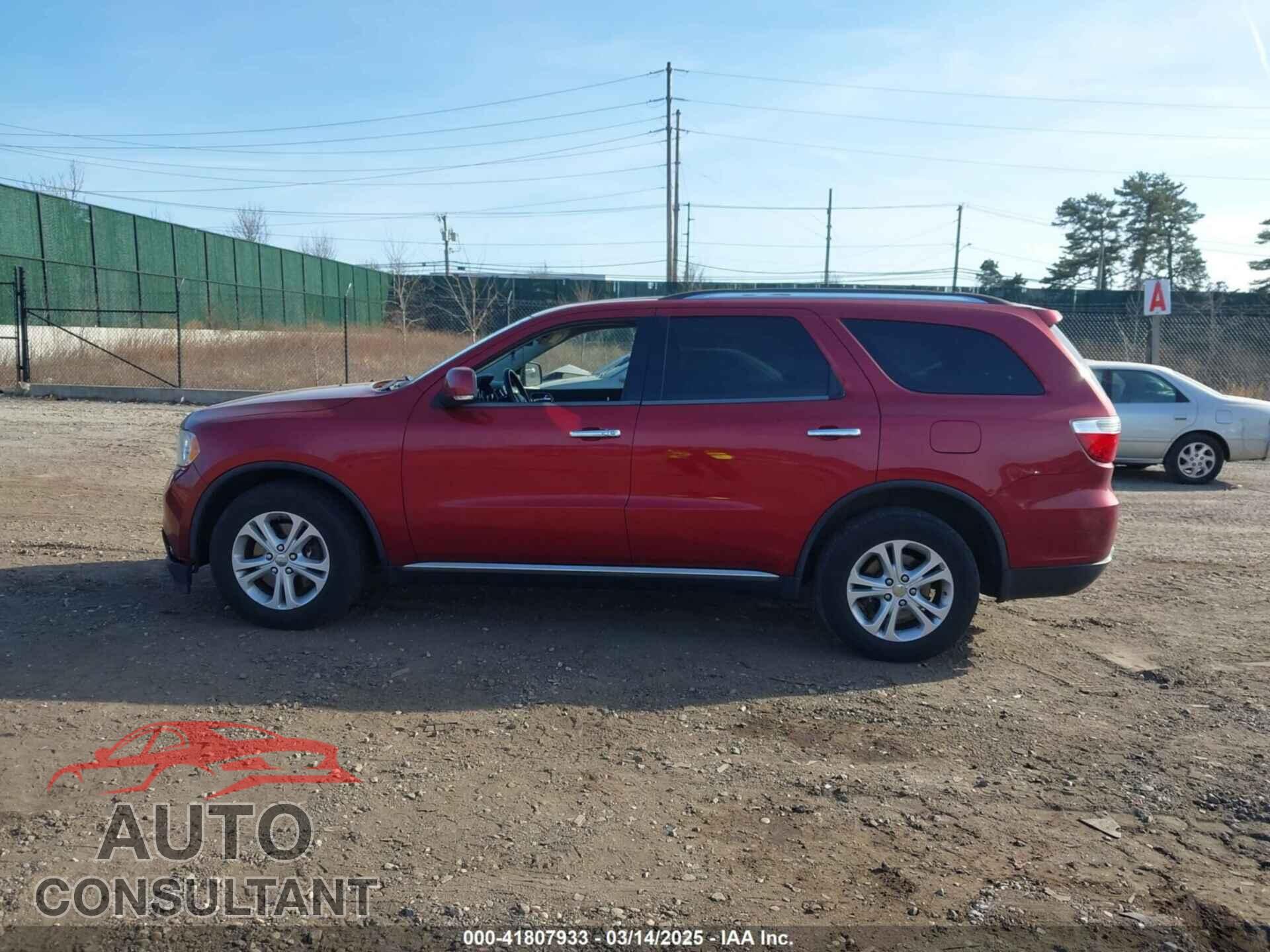 DODGE DURANGO 2013 - 1C4SDJDT2DC681001