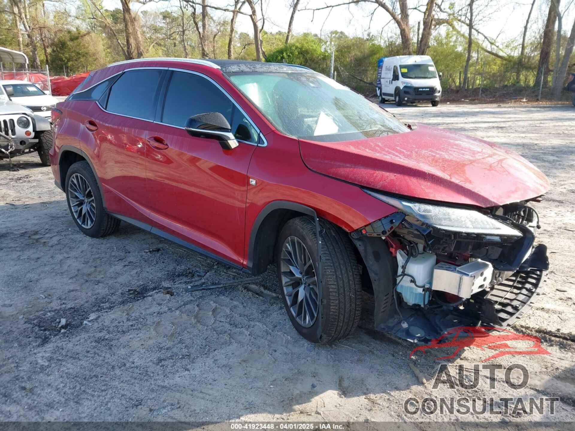 LEXUS RX 350 2022 - 2T2YZMDA8NC312093