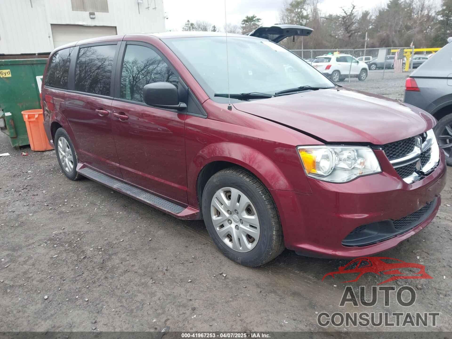 DODGE GRAND CARAVAN 2018 - 2C4RDGBG2JR337890