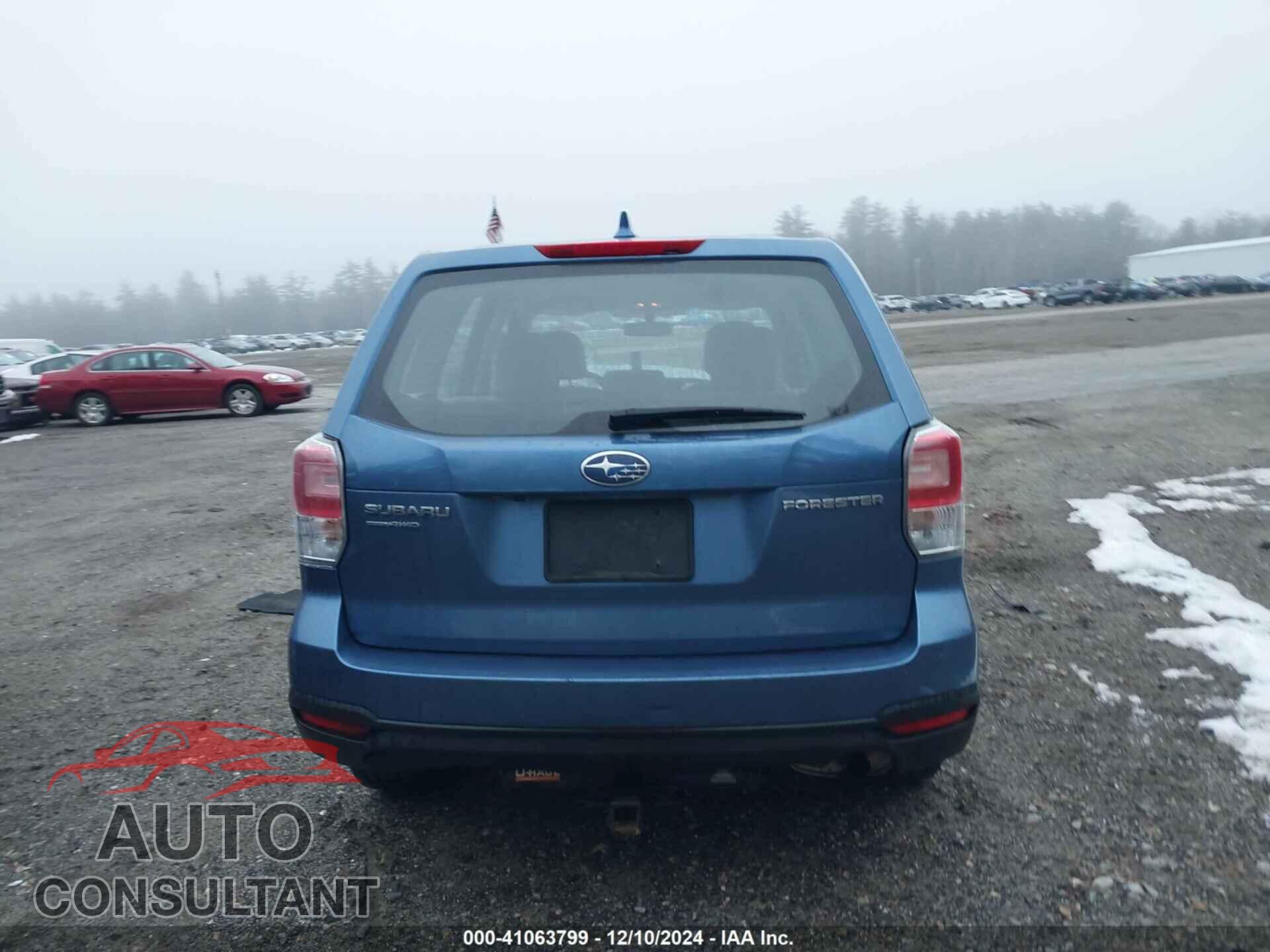 SUBARU FORESTER 2018 - JF2SJAAC5JG511671