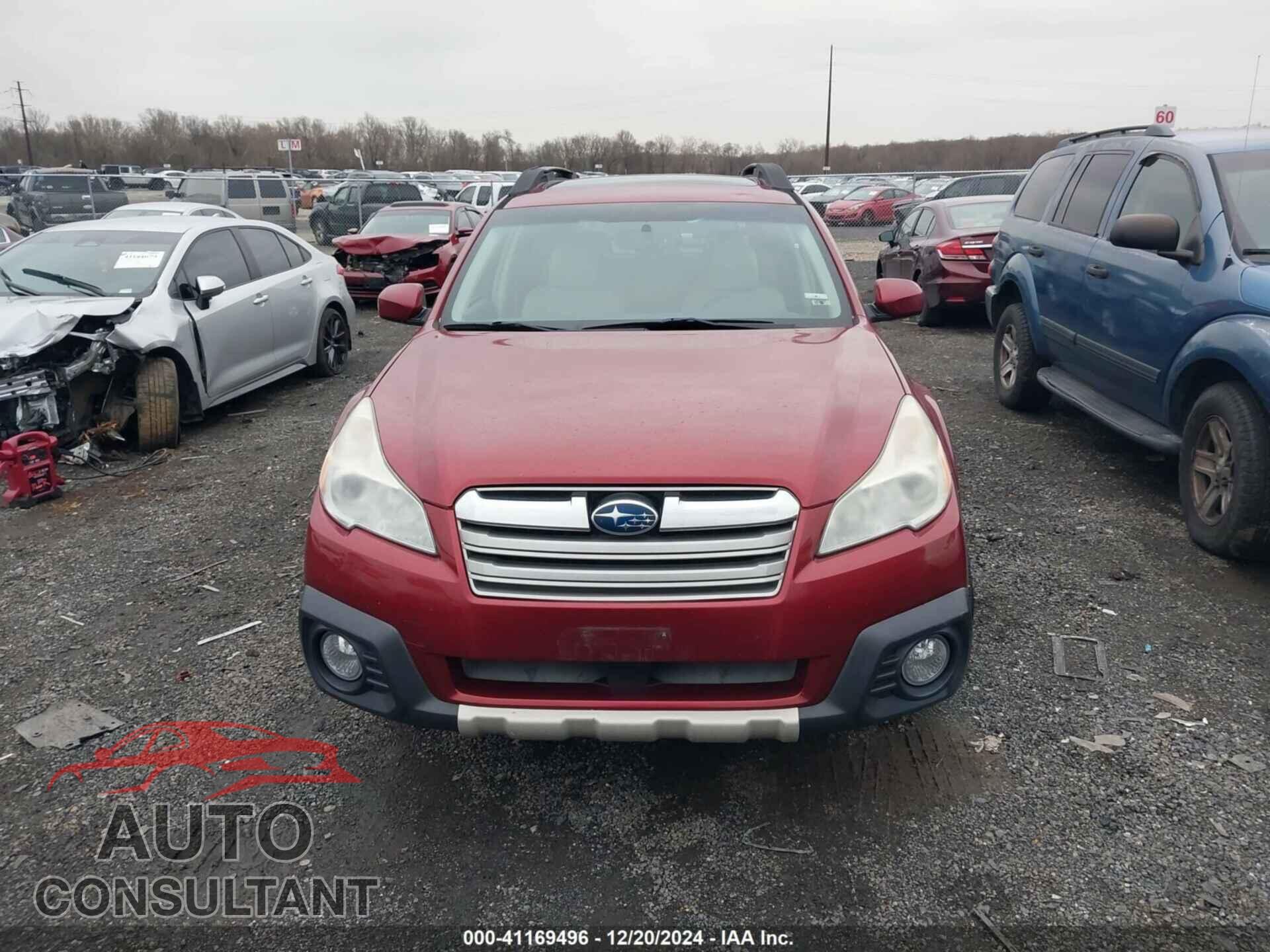 SUBARU OUTBACK 2014 - 4S4BRBLC9E3326512