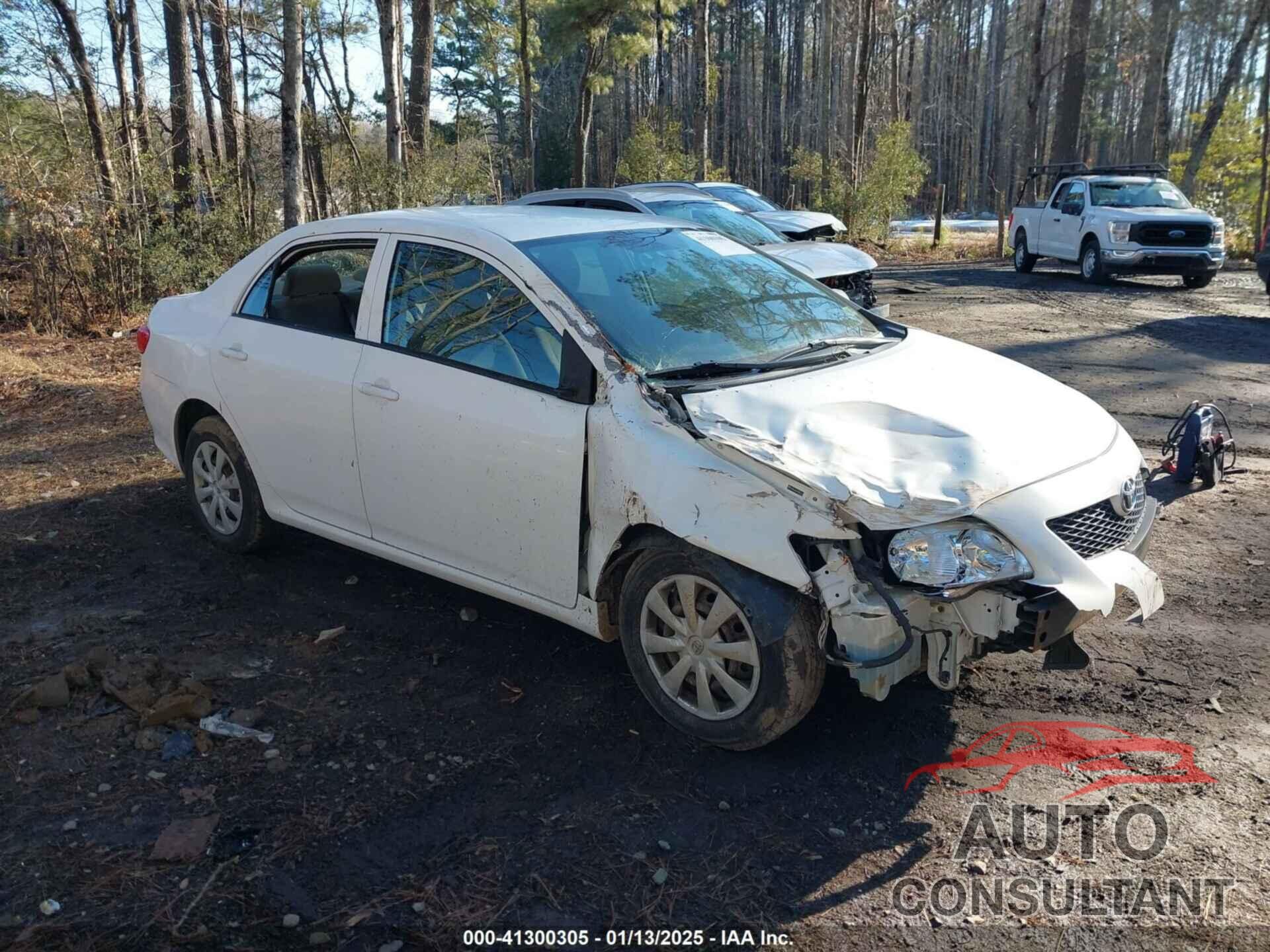 TOYOTA COROLLA 2009 - JTDBL40E499086165