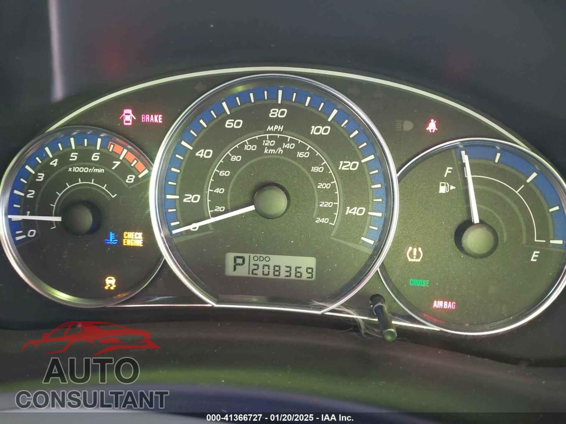 SUBARU FORESTER 2013 - JF2SHADC2DH434604