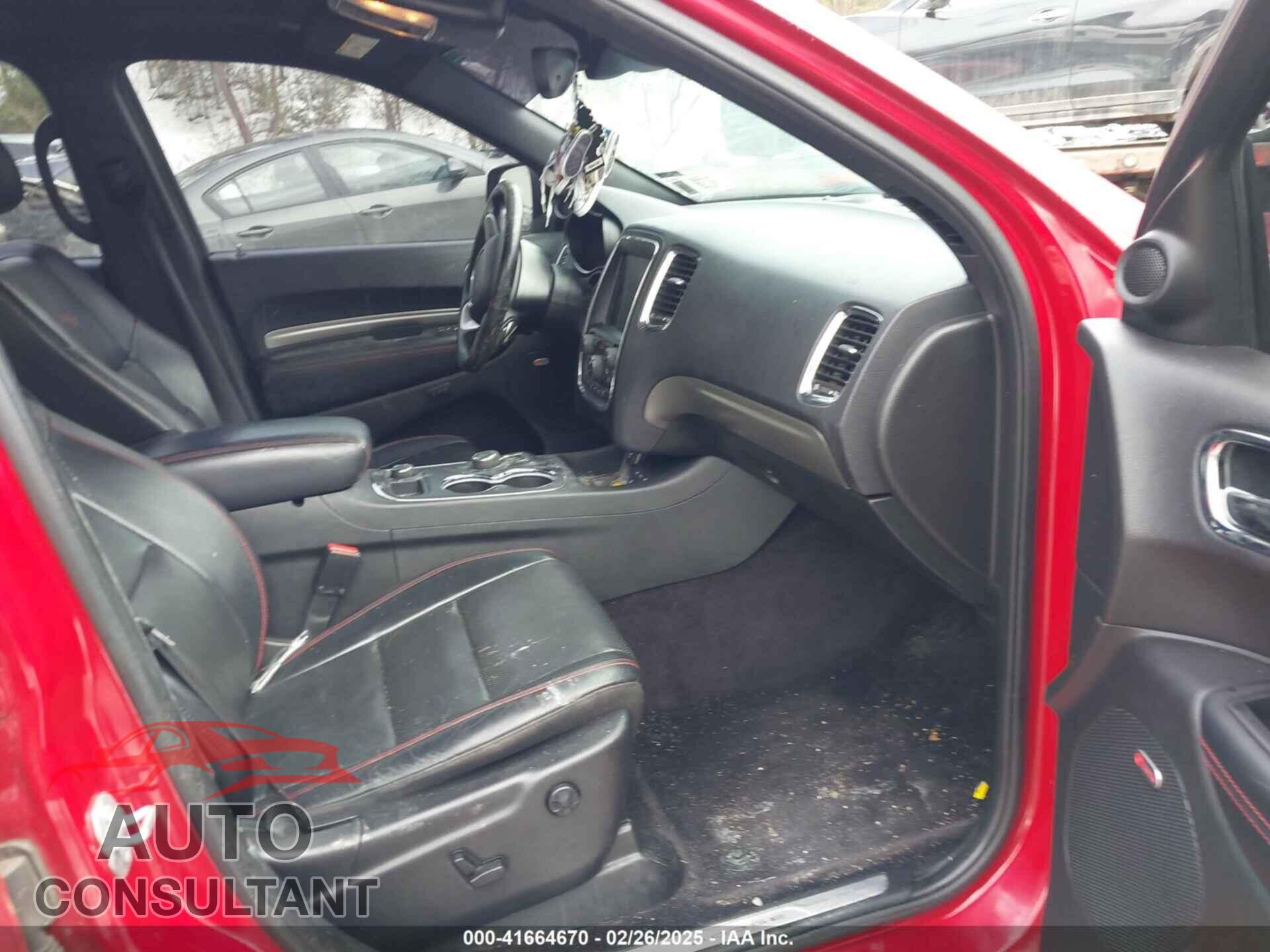 DODGE DURANGO 2017 - 1C4SDJCT4HC956567