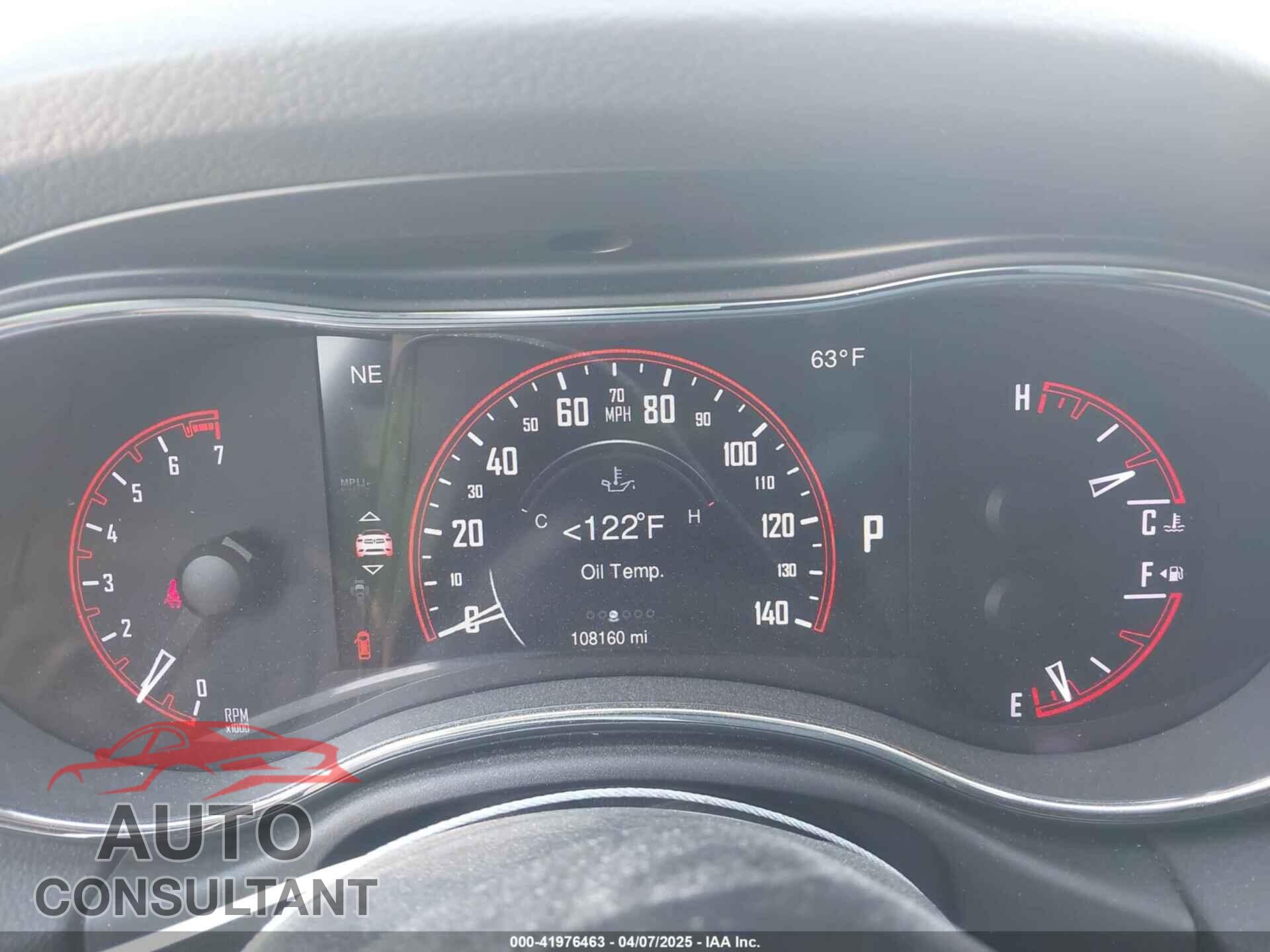 DODGE DURANGO 2015 - 1C4RDHEG1FC786396