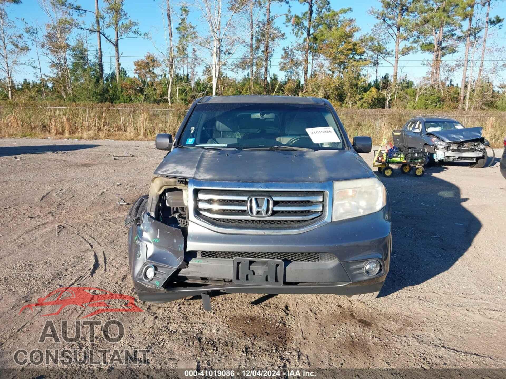 HONDA PILOT 2012 - 5FNYF3H77CB004346