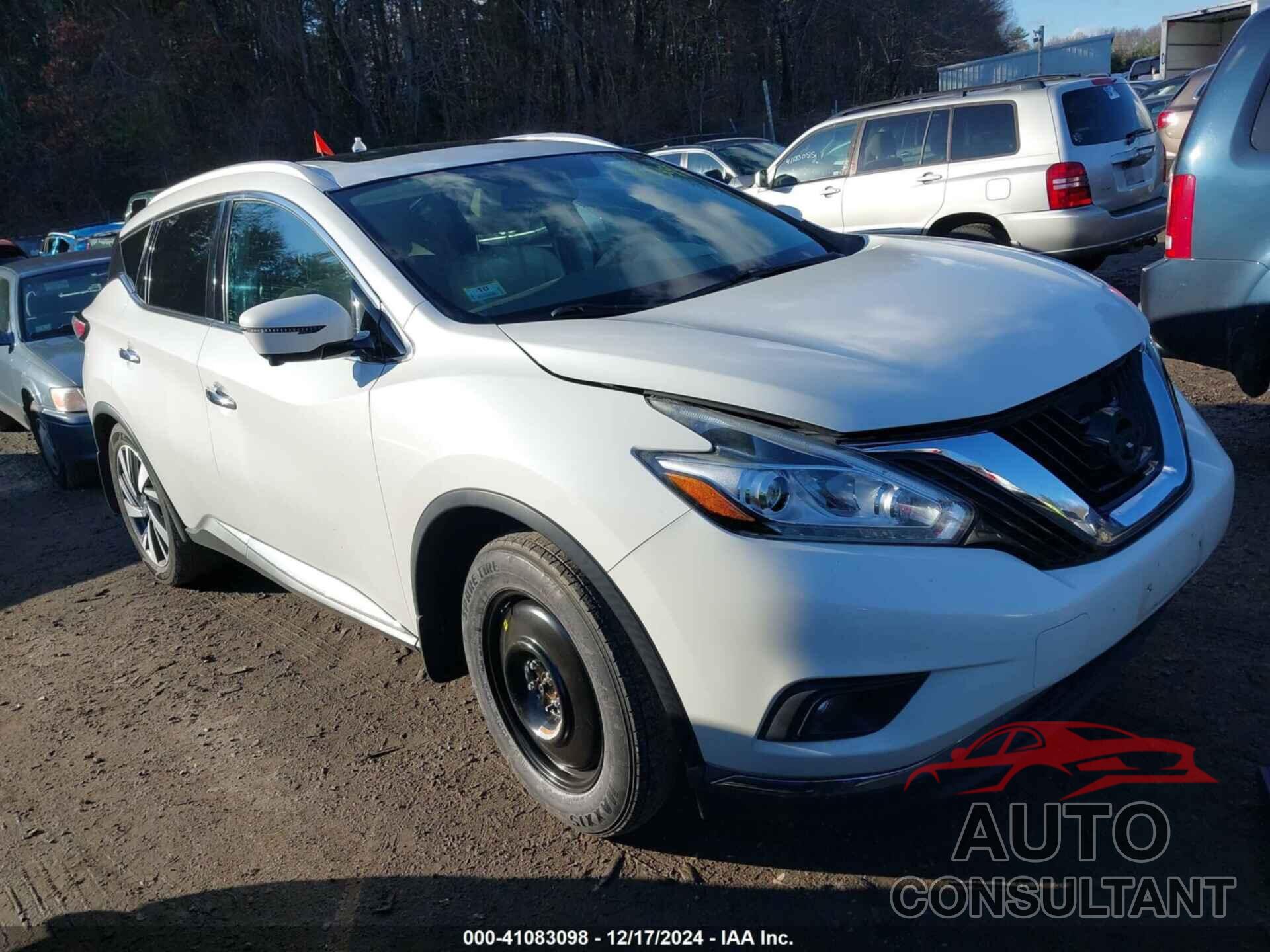 NISSAN MURANO 2017 - 5N1AZ2MH7HN128994