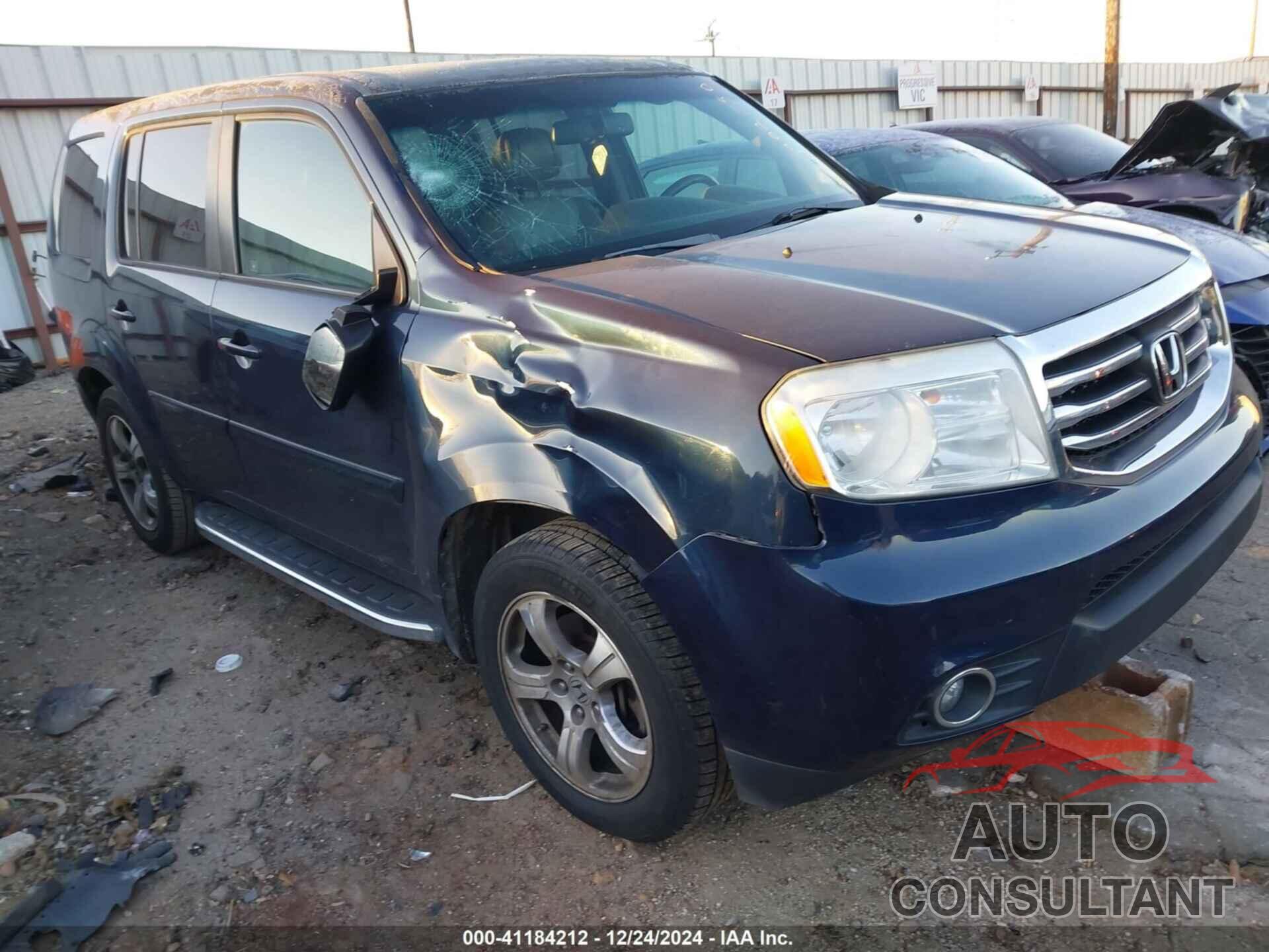 HONDA PILOT 2012 - 5FNYF4H68CB002750