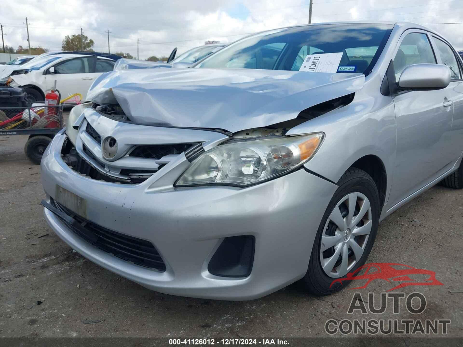 TOYOTA COROLLA 2013 - 5YFBU4EE2DP154486