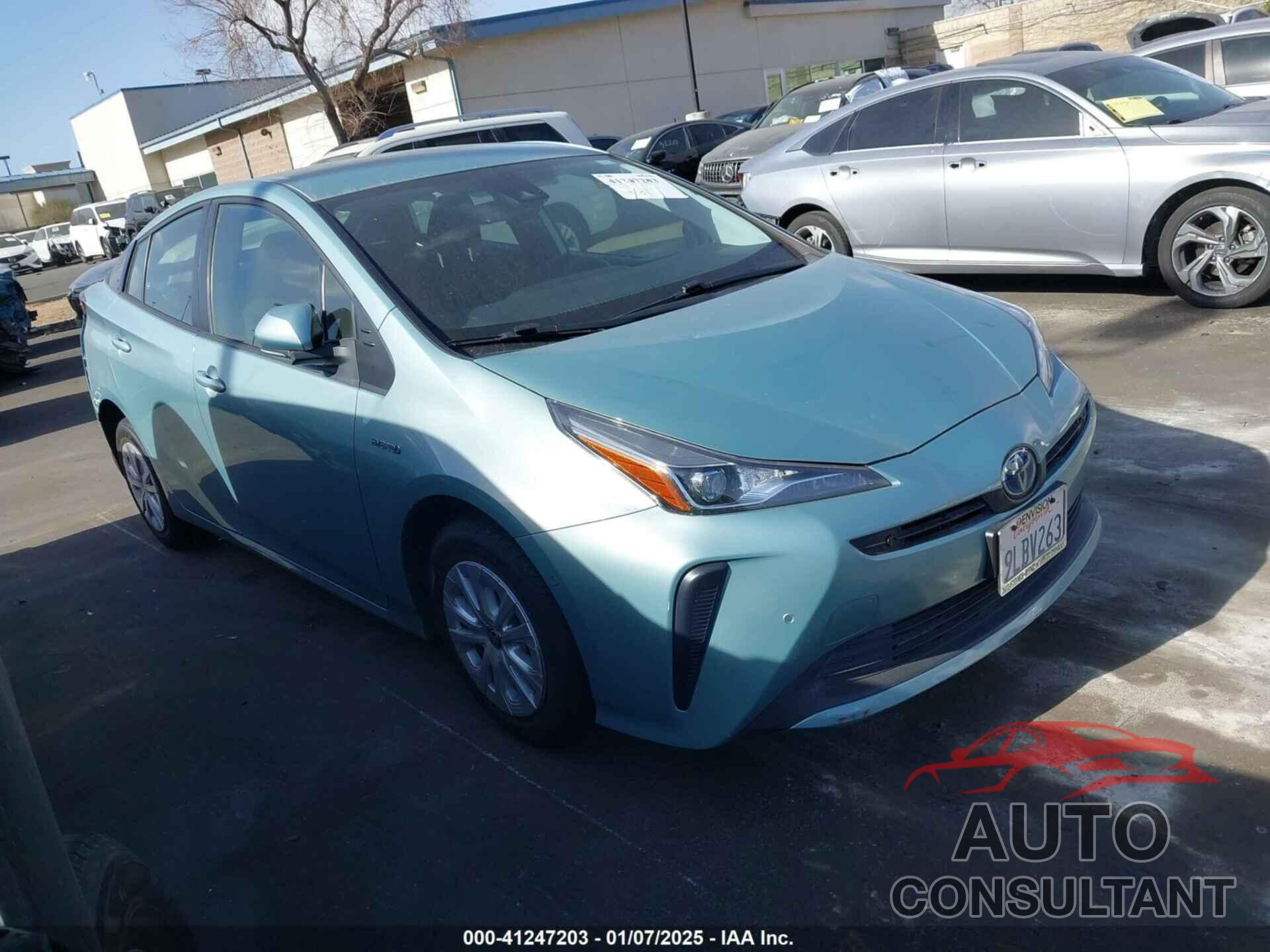 TOYOTA PRIUS 2021 - JTDKAMFU1M3139596