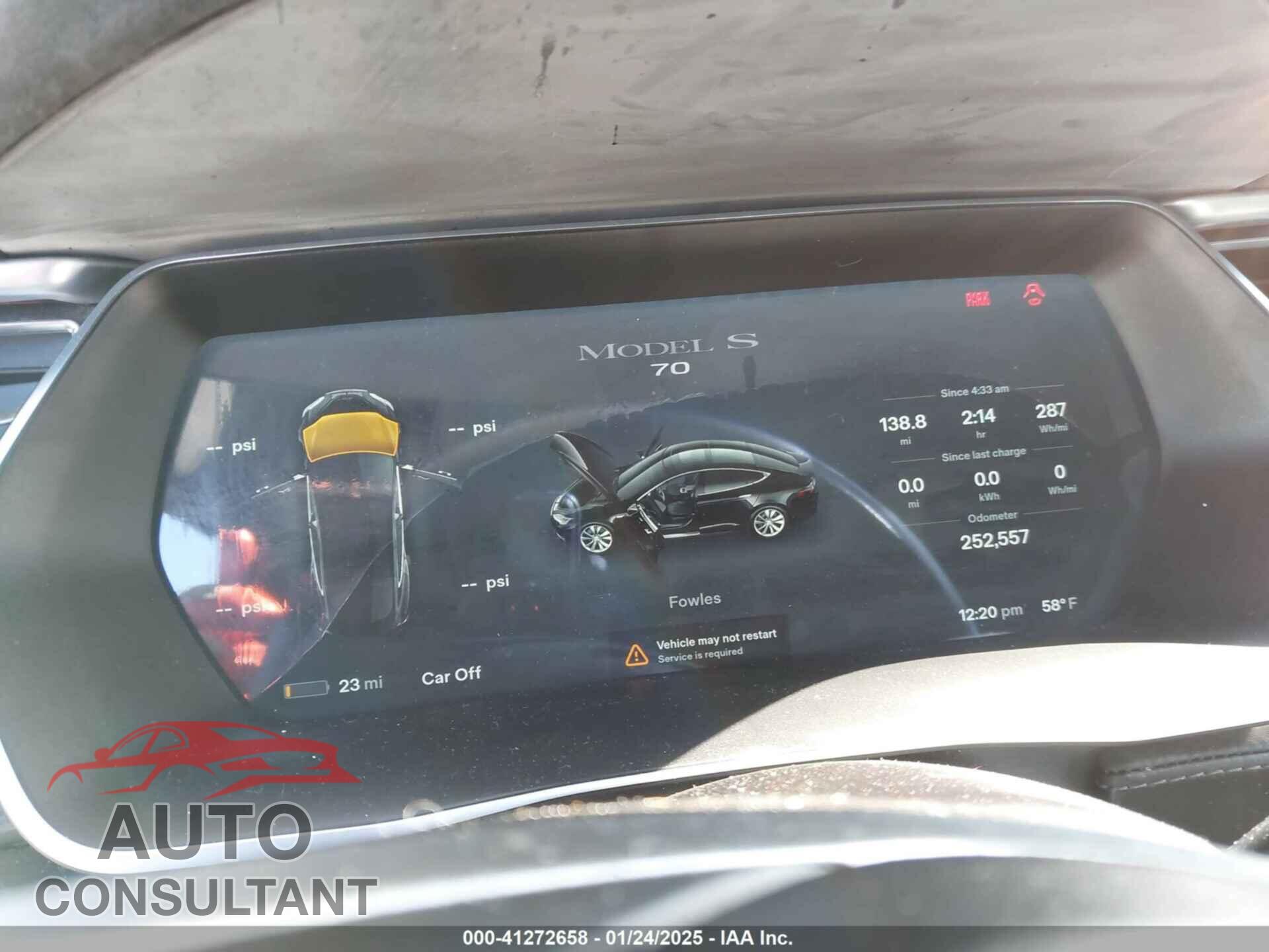 TESLA MODEL S 2016 - 5YJSA1E18GF124168