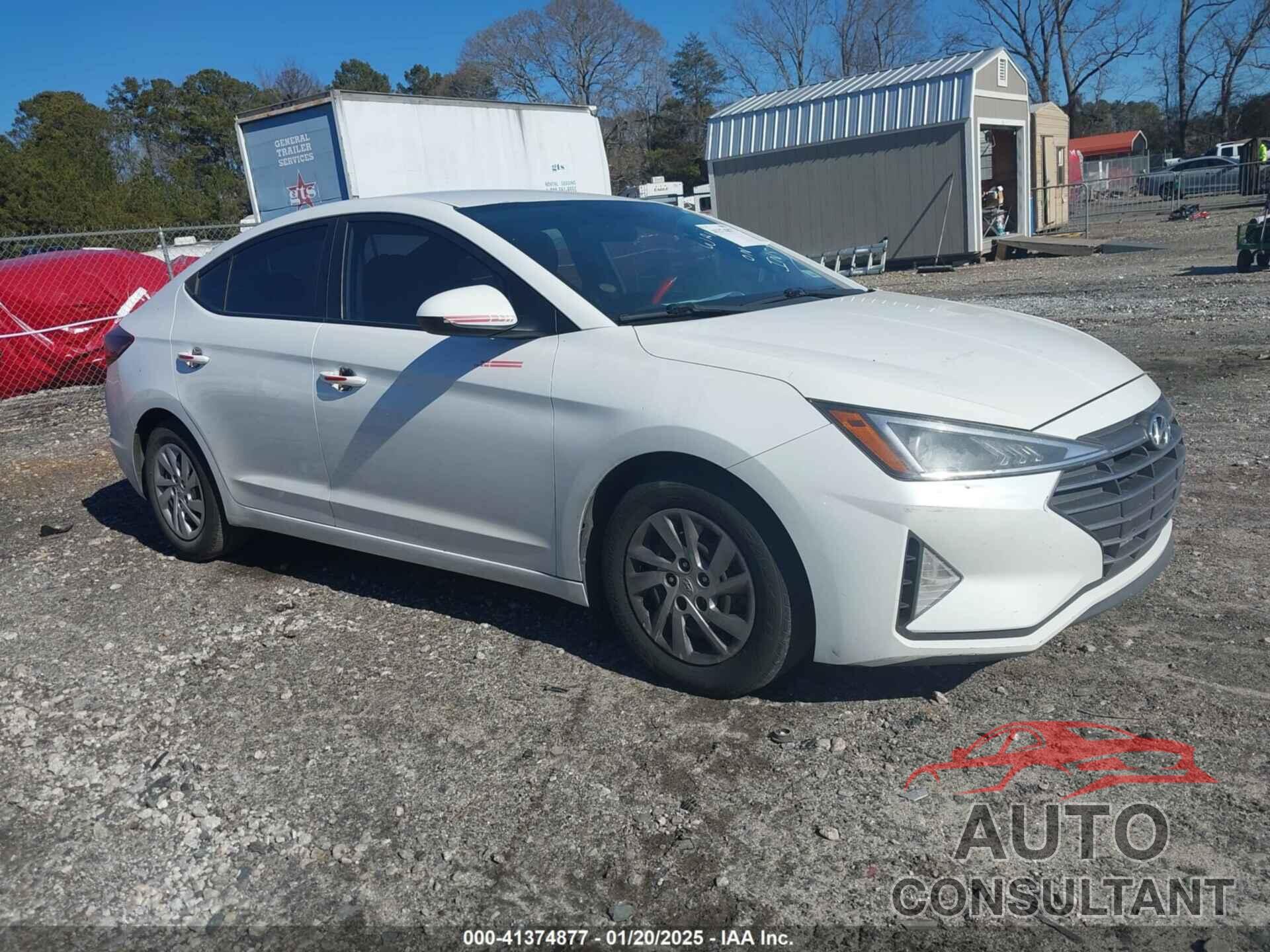 HYUNDAI ELANTRA 2019 - 5NPD74LFXKH425770