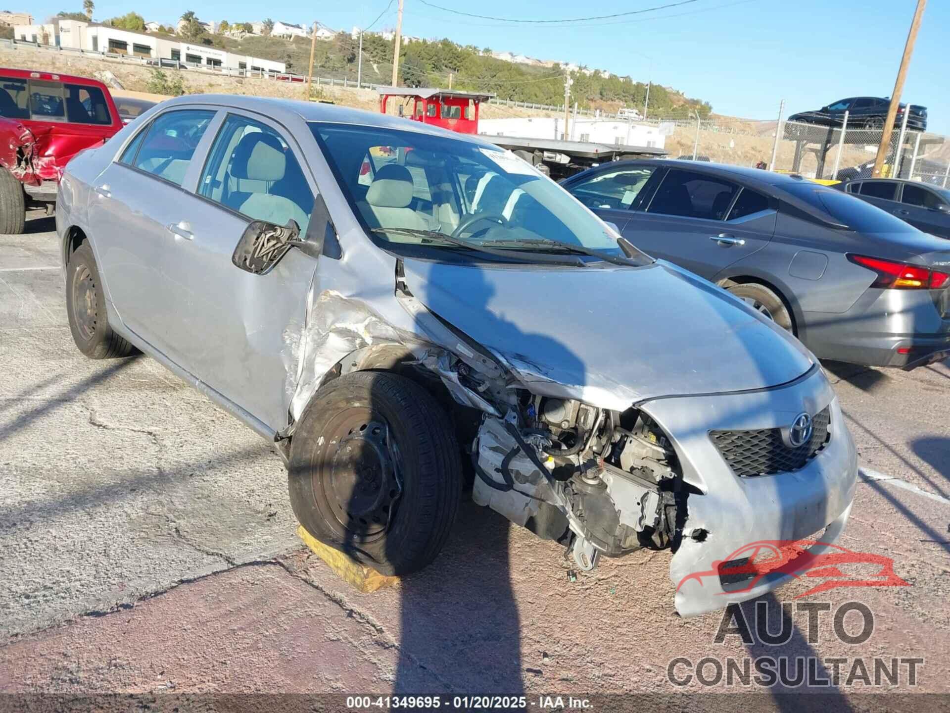 TOYOTA COROLLA 2009 - 1NXBU40E59Z117056