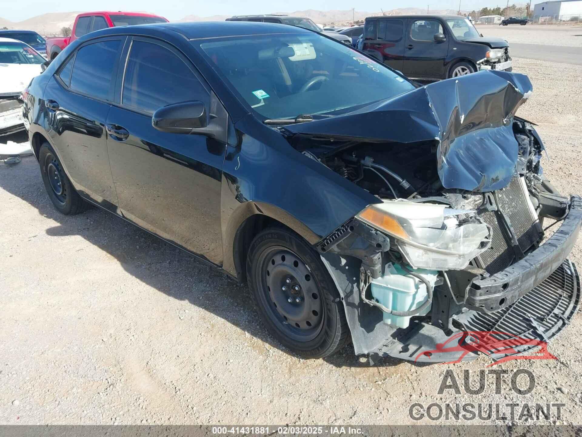 TOYOTA COROLLA 2016 - 2T1BURHEXGC649578