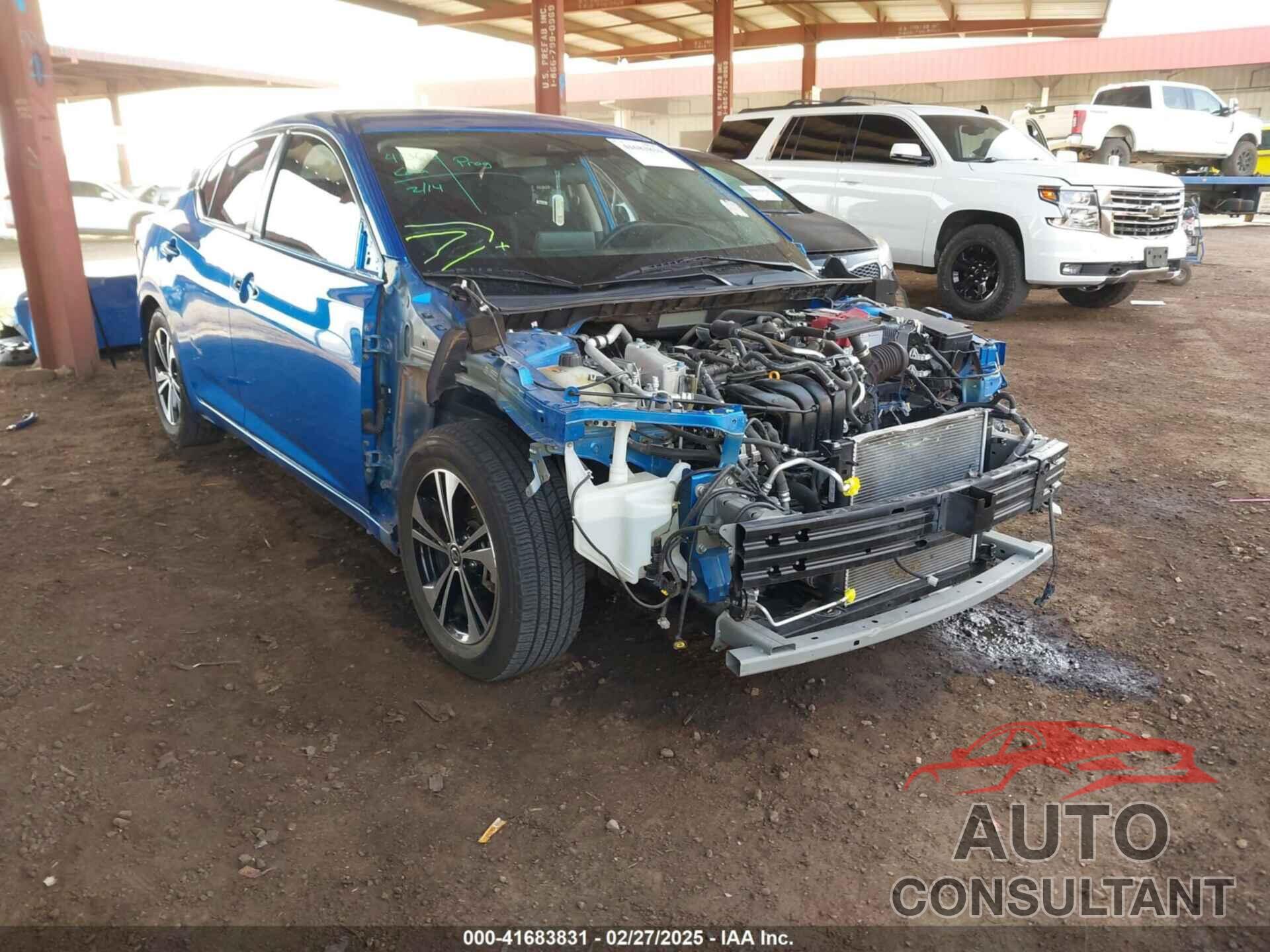 NISSAN SENTRA 2020 - 3N1AB8CV4LY214541