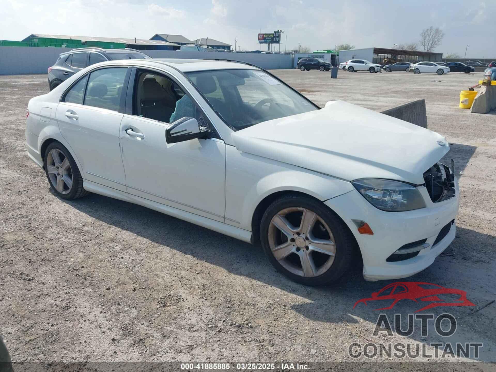 MERCEDES-BENZ C 300 2011 - WDDGF5EB4BF631733