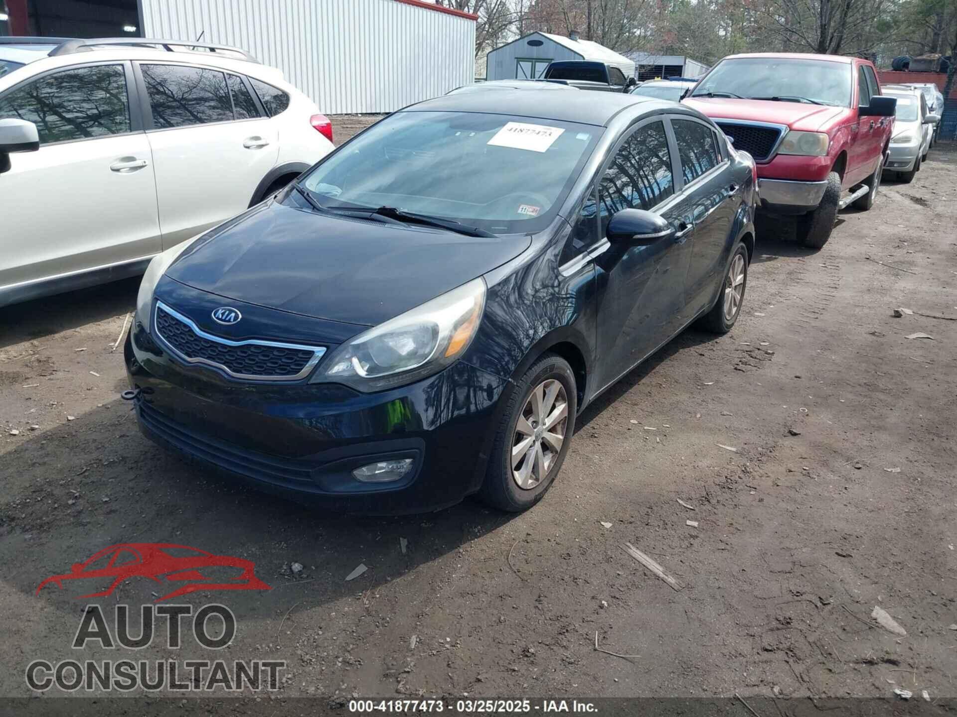 KIA RIO 2012 - KNADN4A32C6045975
