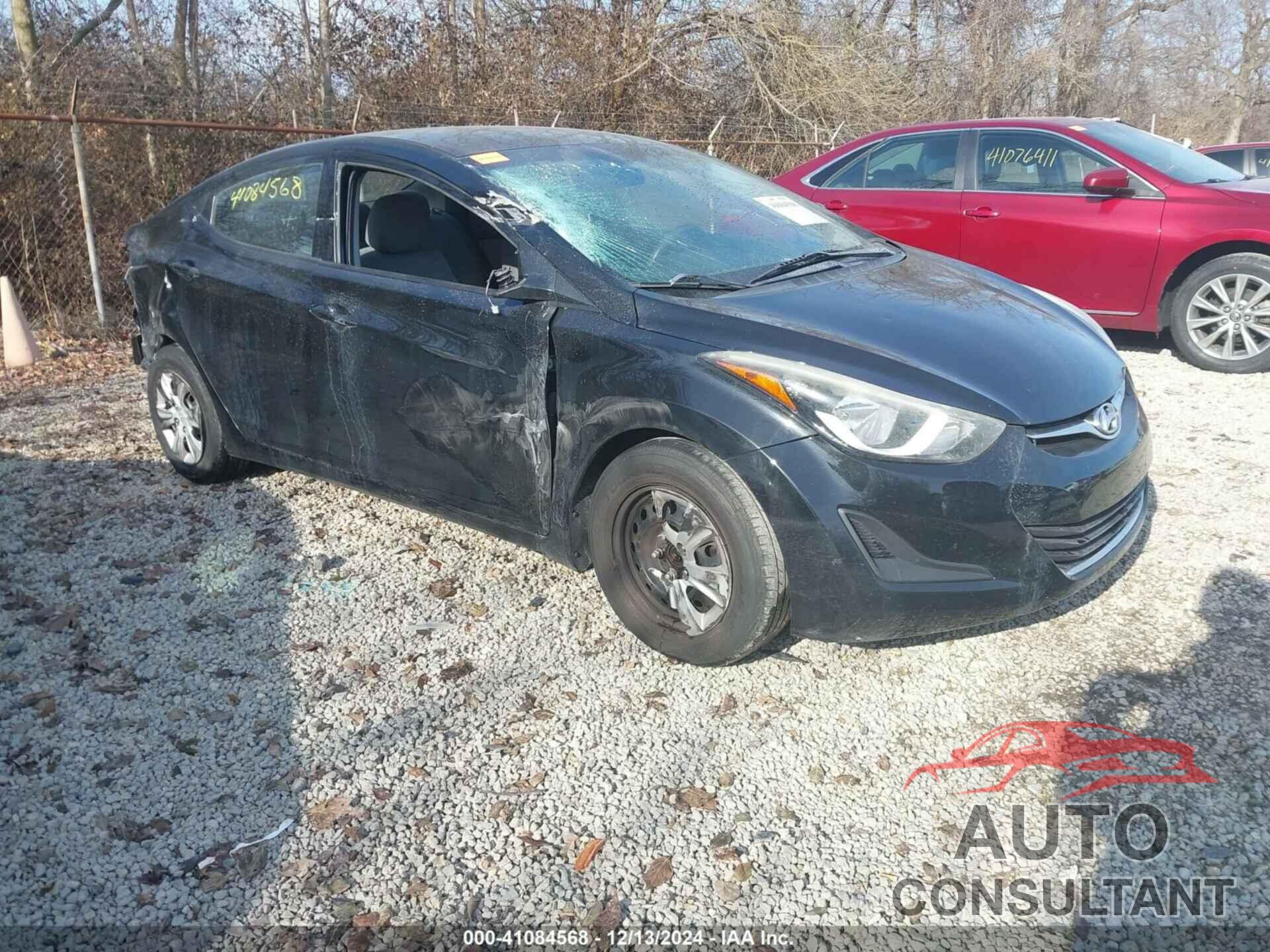 HYUNDAI ELANTRA 2016 - 5NPDH4AE3GH763350