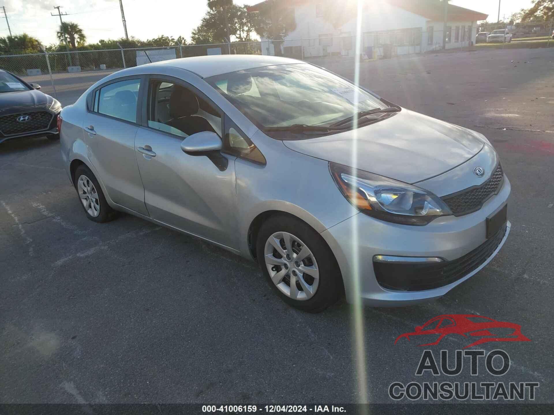 KIA RIO 2016 - KNADM4A36G6688256