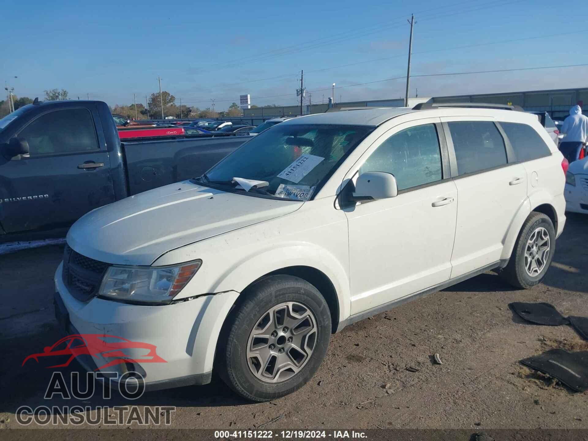 DODGE JOURNEY 2012 - 3C4PDDBG3CT293209