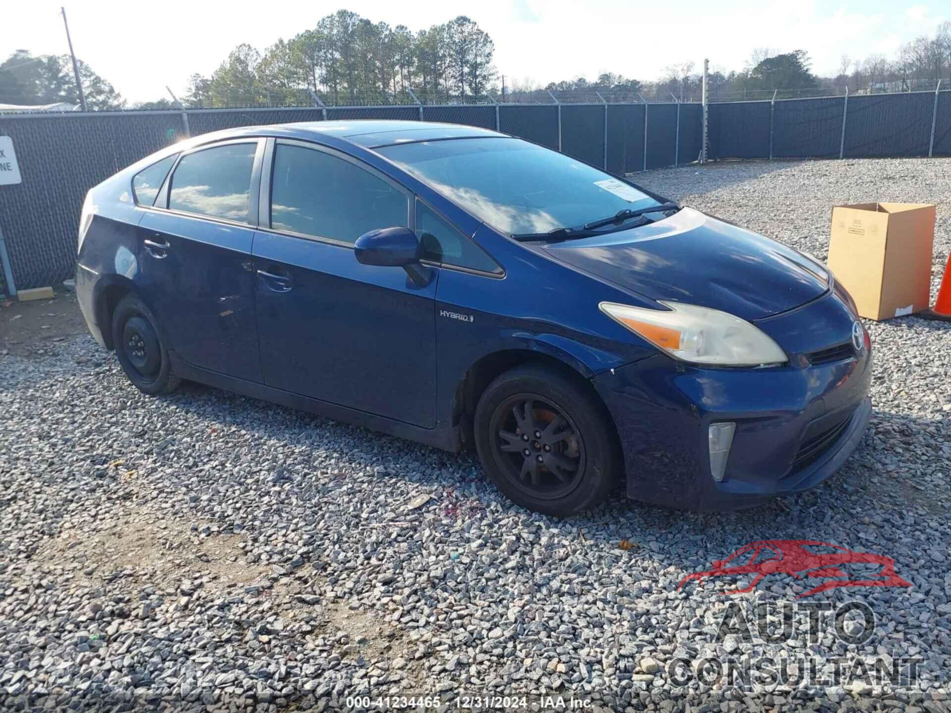 TOYOTA PRIUS 2013 - JTDKN3DU1D1646415