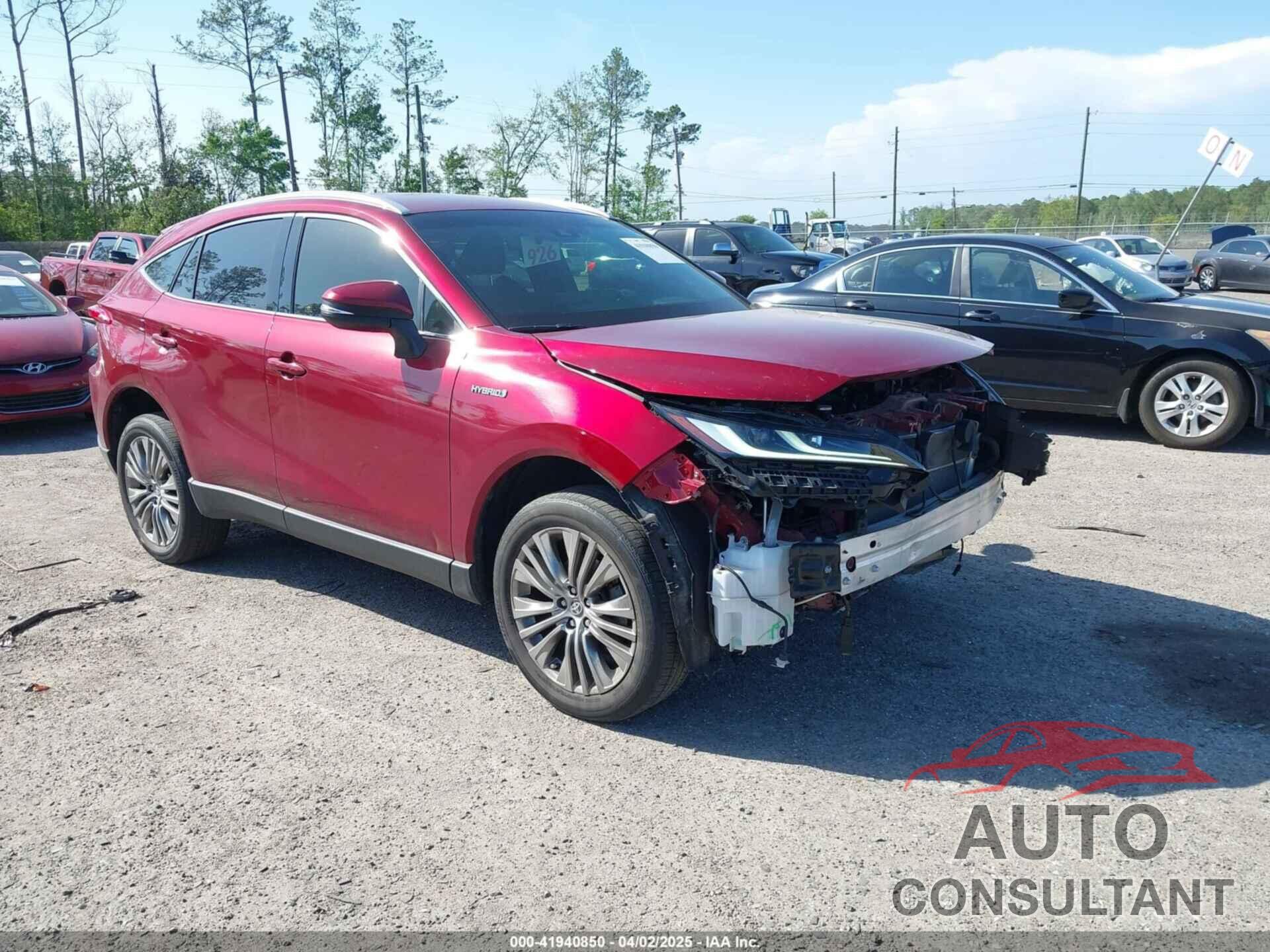 TOYOTA VENZA 2021 - JTEAAAAH9MJ005799