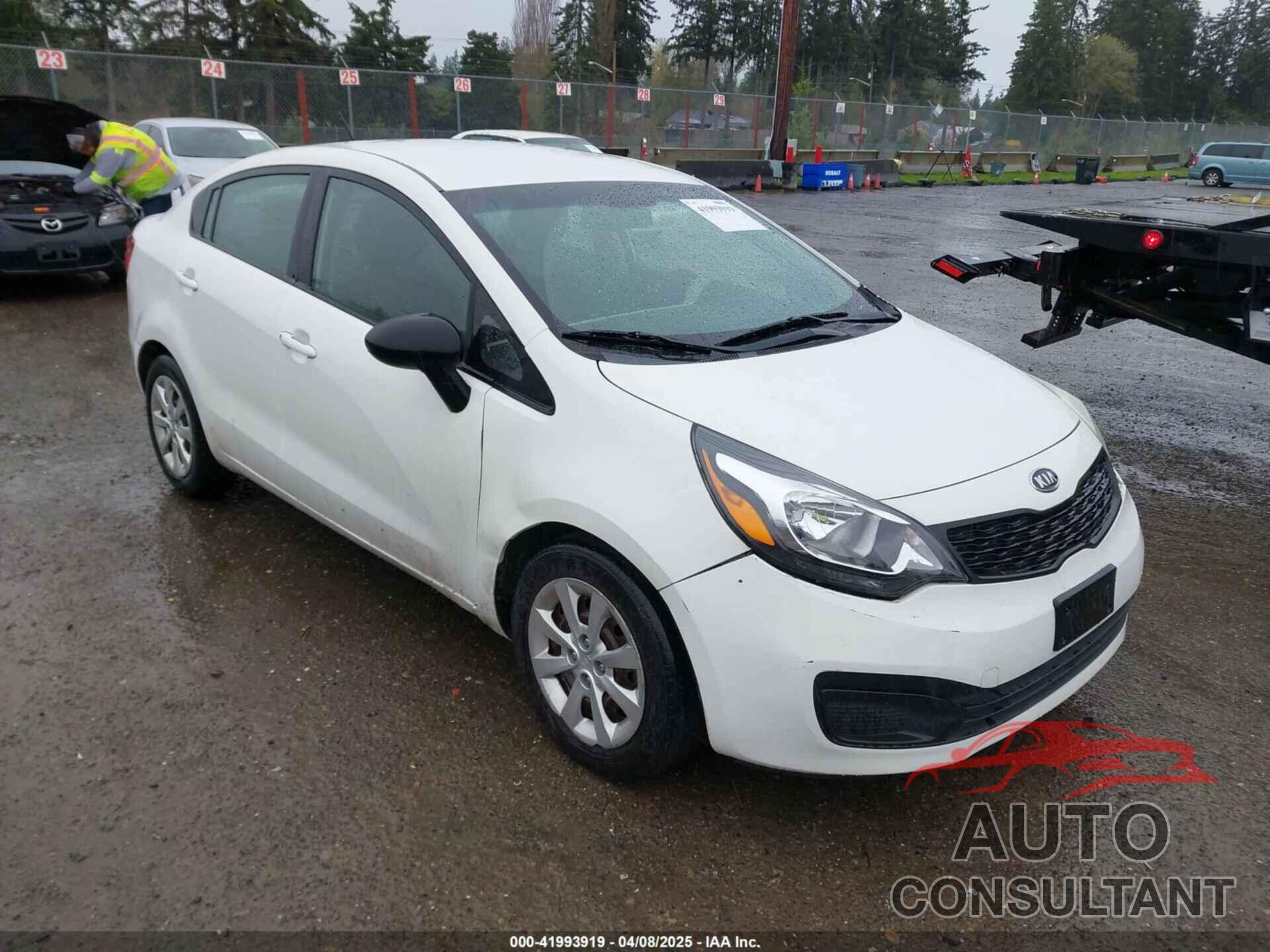 KIA RIO 2012 - KNADM4A33C6072511