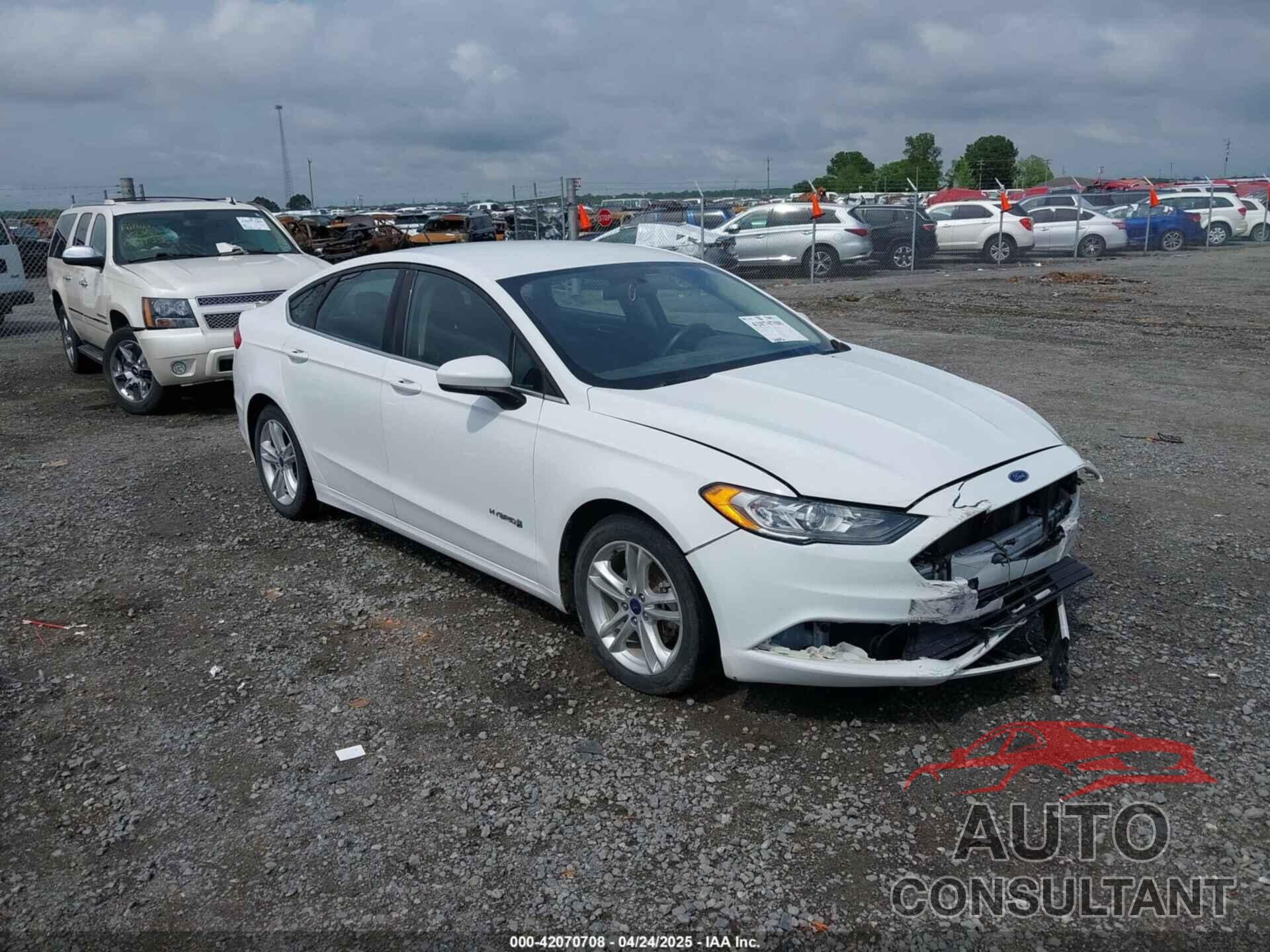 FORD FUSION HYBRID 2018 - 3FA6P0LU8JR147243