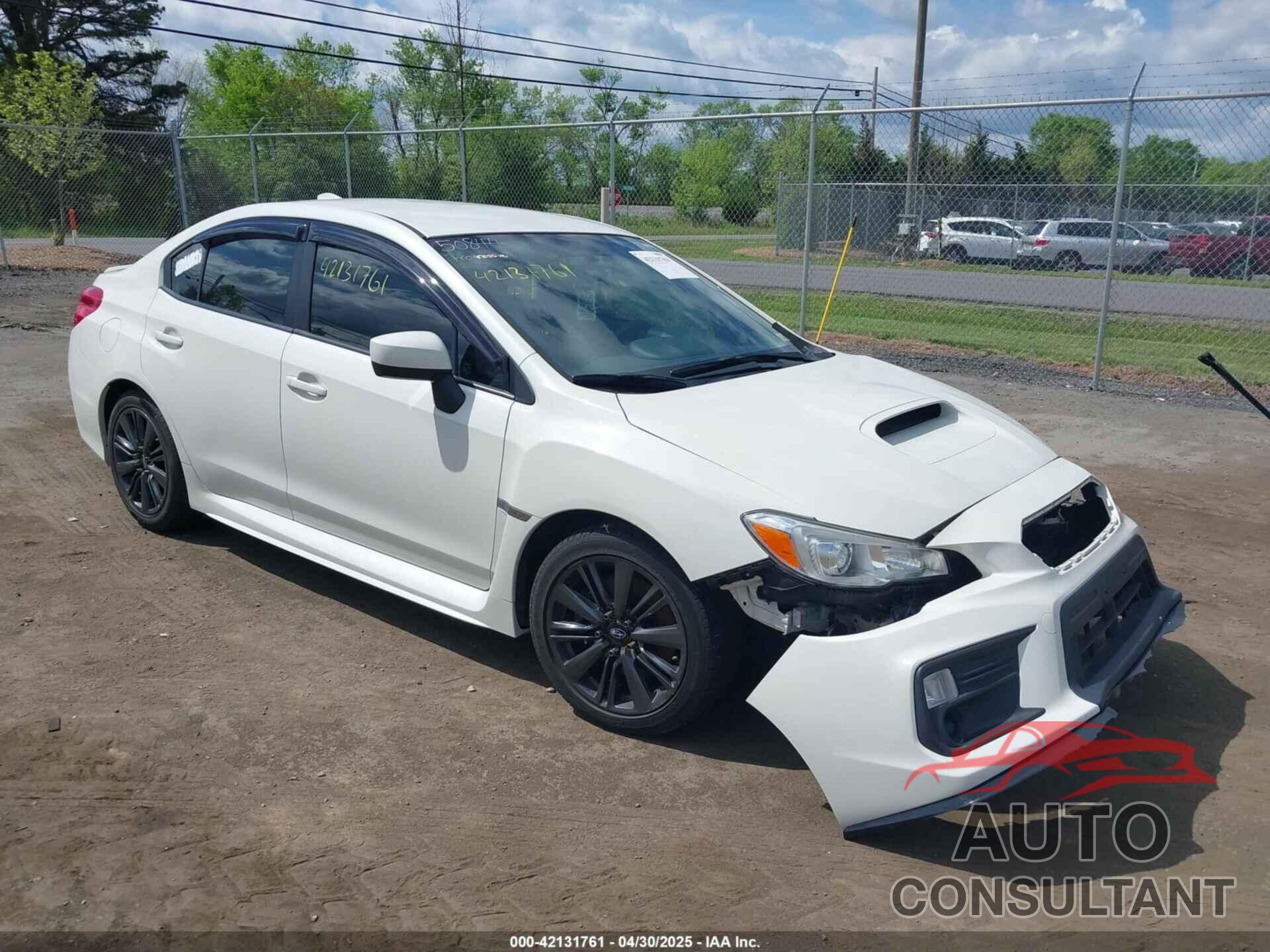 SUBARU WRX 2018 - JF1VA1A64J9823576