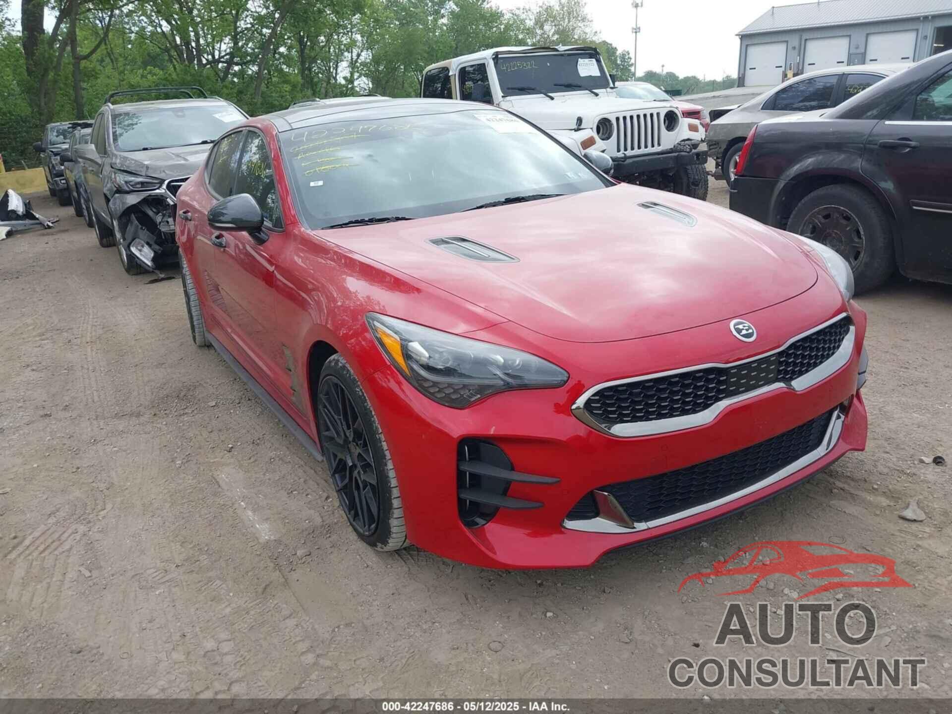 KIA STINGER 2018 - KNAE55LC6J6016001