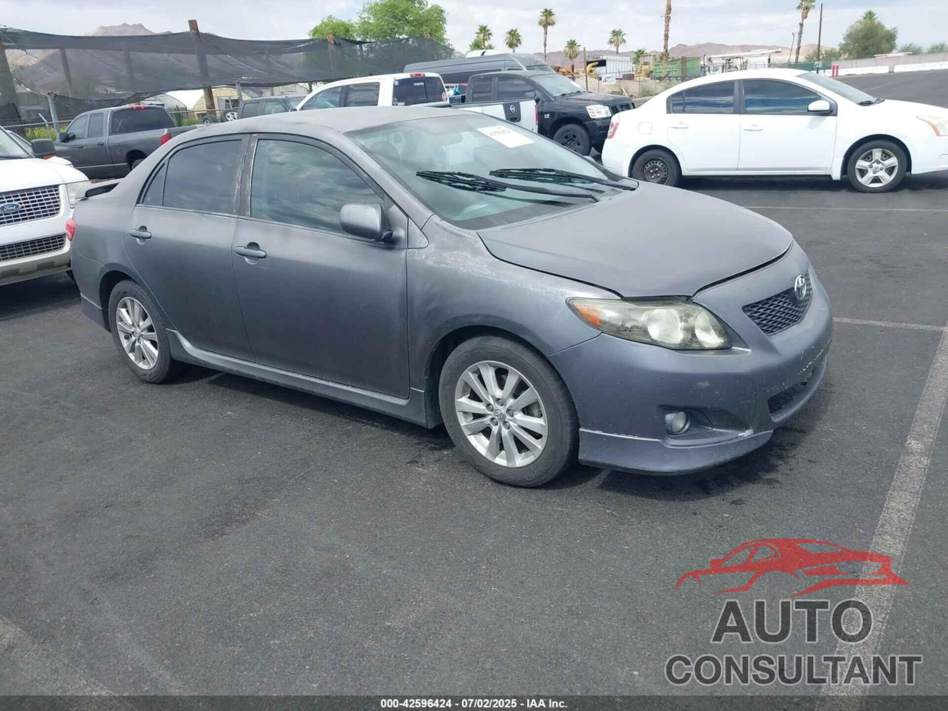 TOYOTA COROLLA 2009 - 1NXBU40E59Z159999